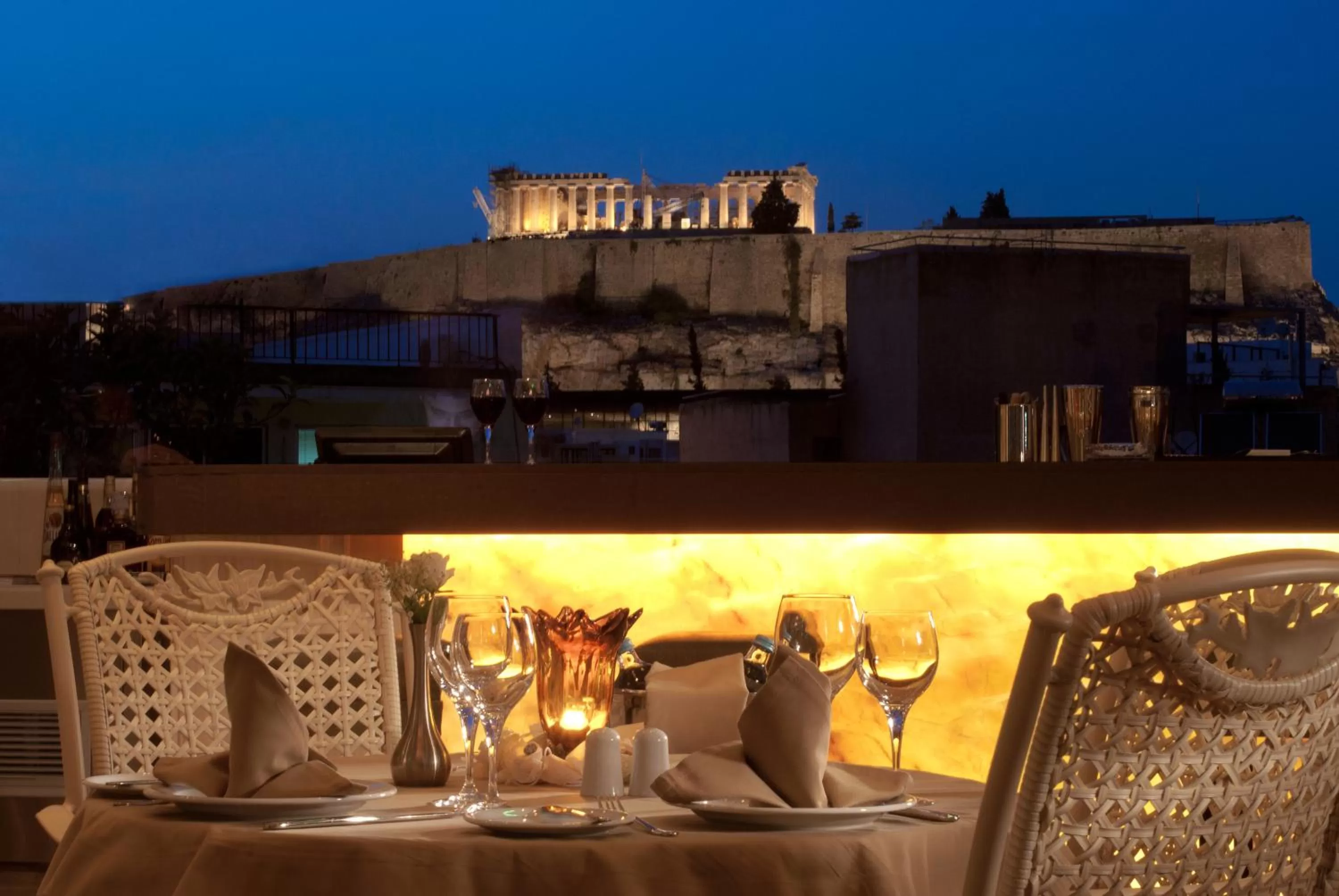Restaurant/places to eat in The Athenian Callirhoe Exclusive Hotel