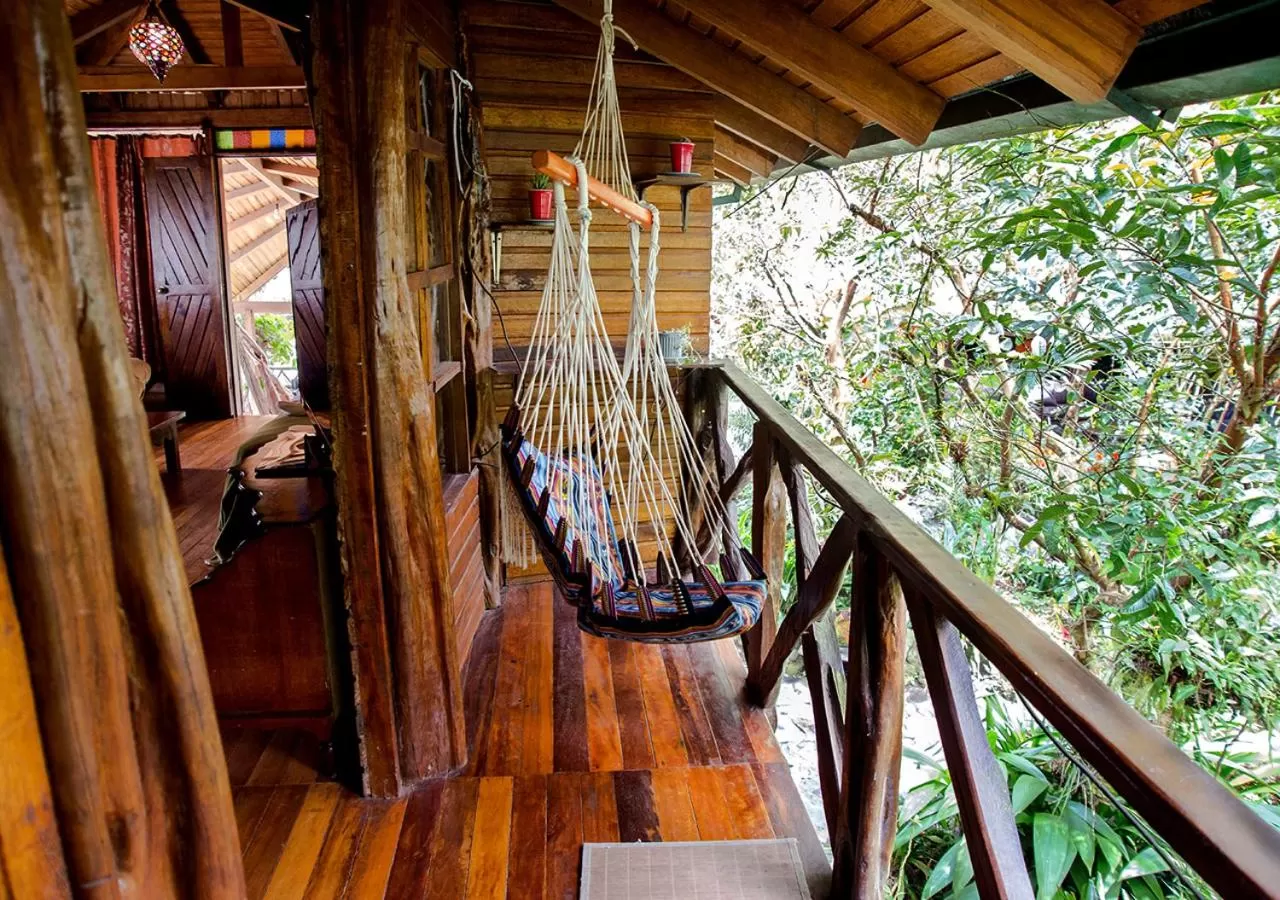 Balcony/Terrace in Spa Hosteria Miramelindo
