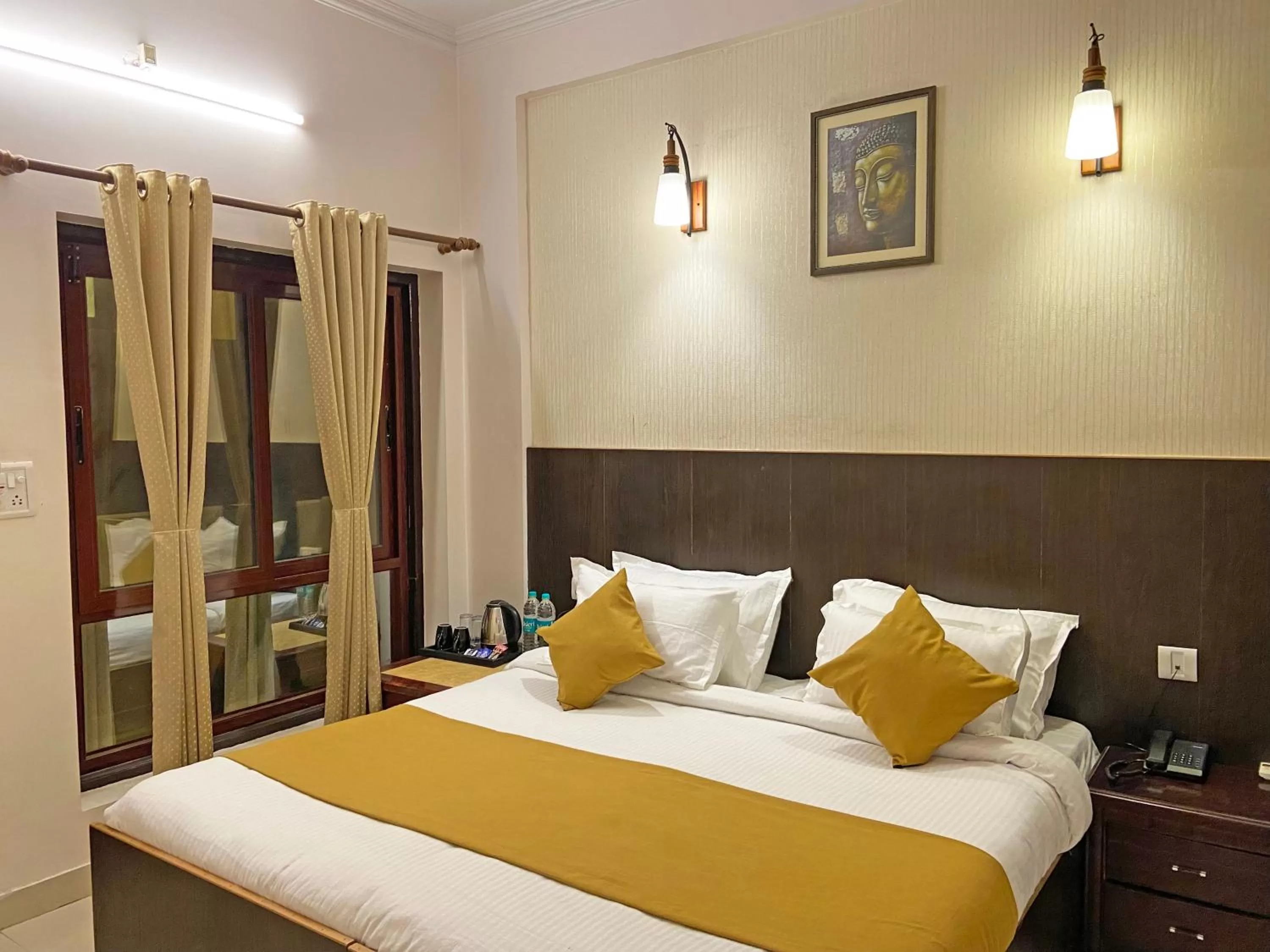 Photo of the whole room in Hotel Nirvana Palace Rishikesh