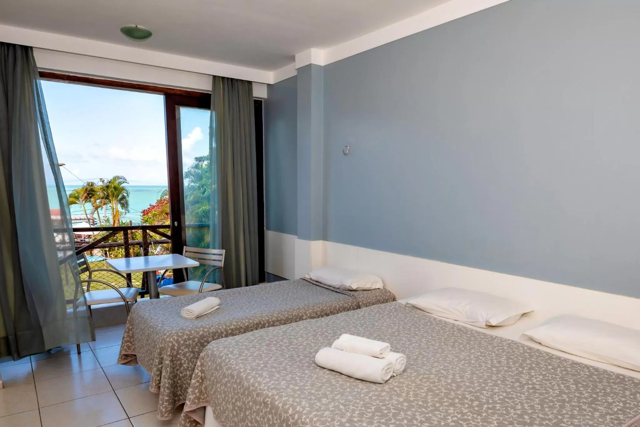 View (from property/room), Bed in Moriah Natal Beach Hotel