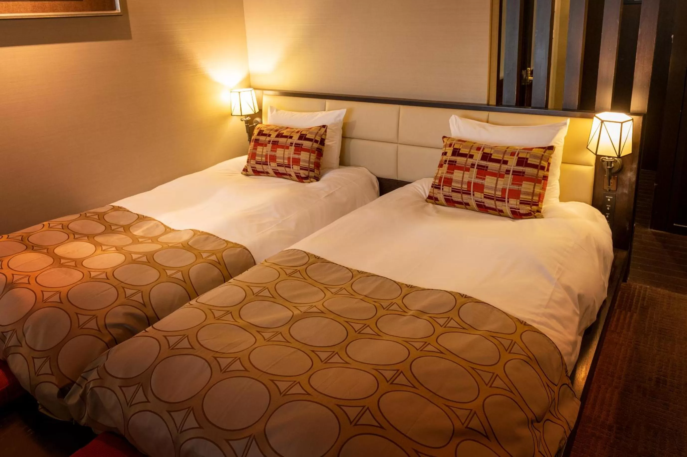 Bed in La Vista Hakodate Bay