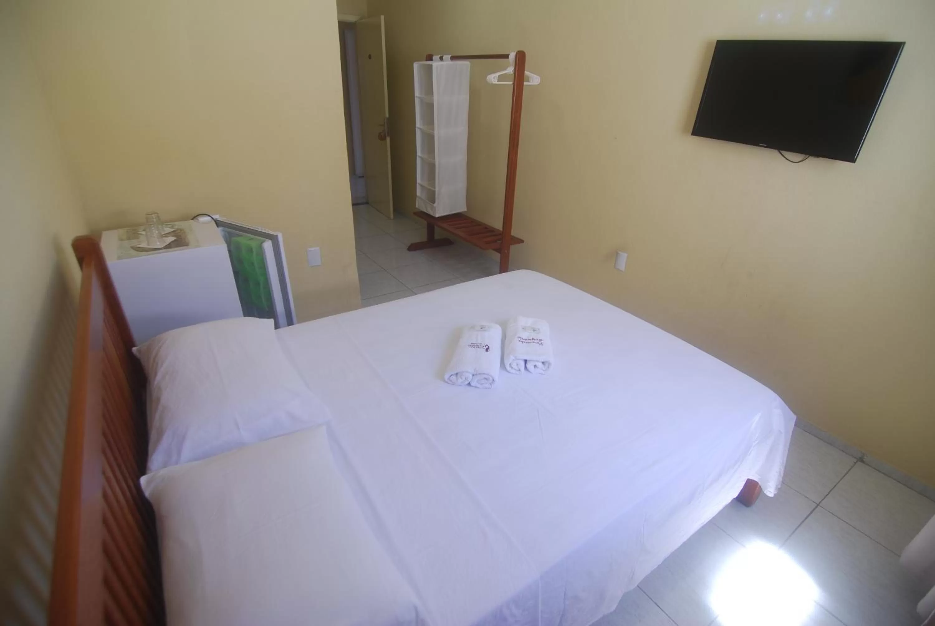 Bed in Refúgio Pousada Fortaleza