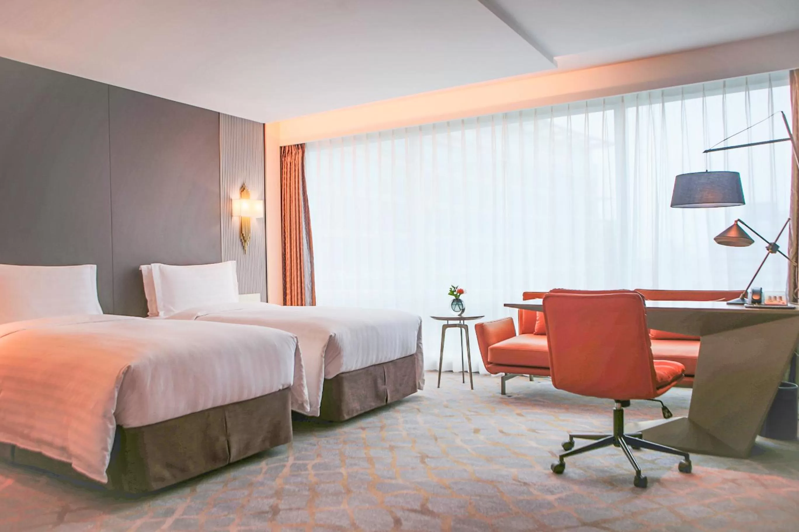 Bed in Pullman Shanghai Central