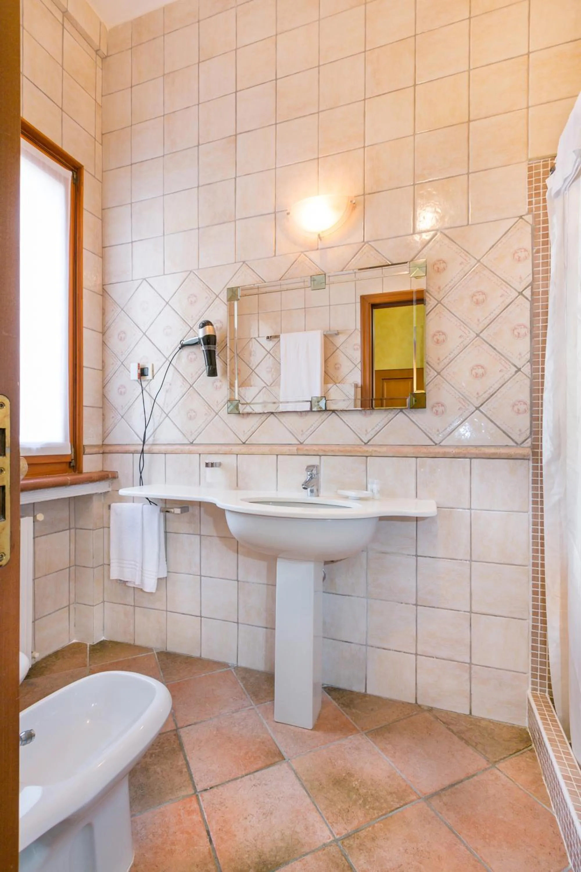 Bathroom in Agrihotel Elisabetta