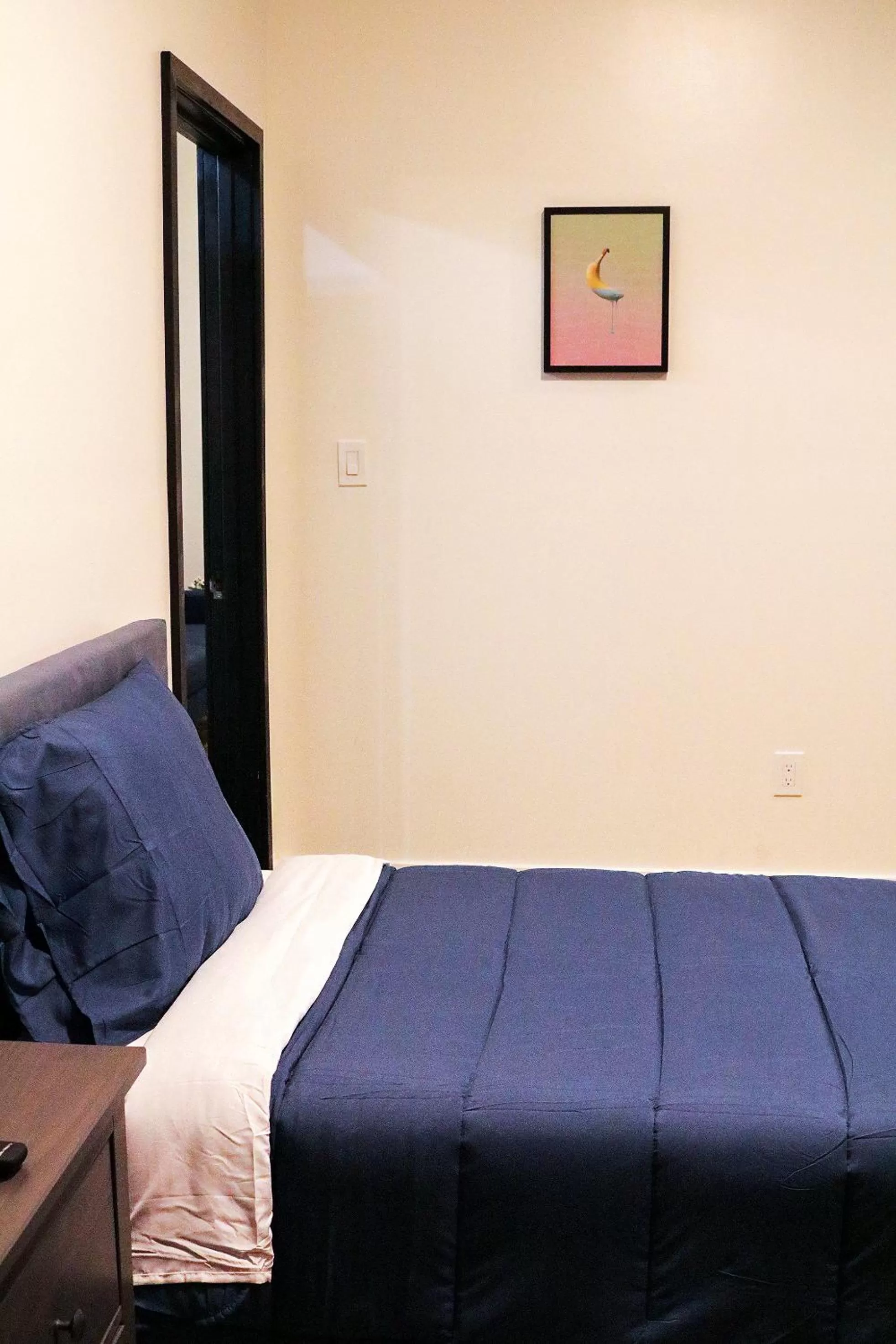 Bed in The Haas Suites