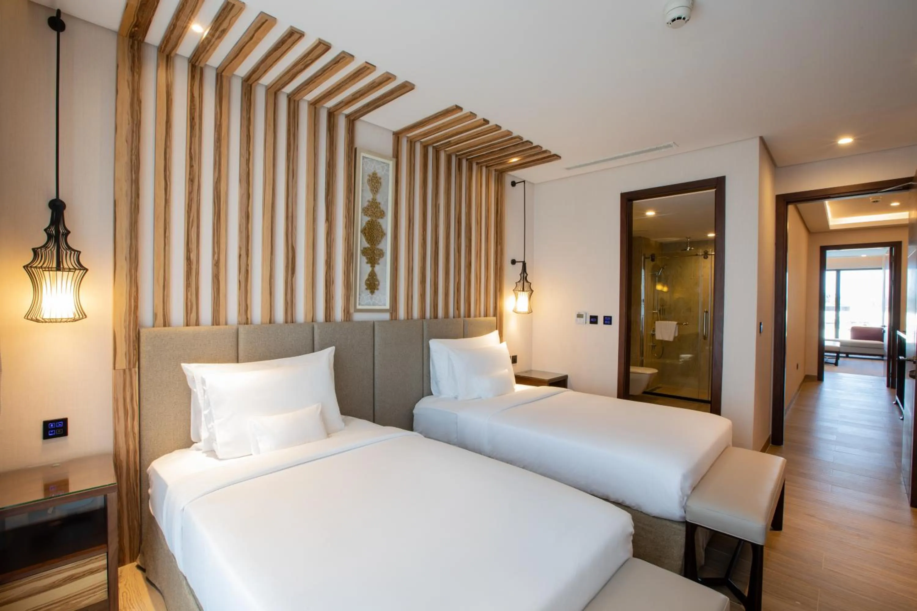 Bedroom, Bed in Millennium Resort Salalah