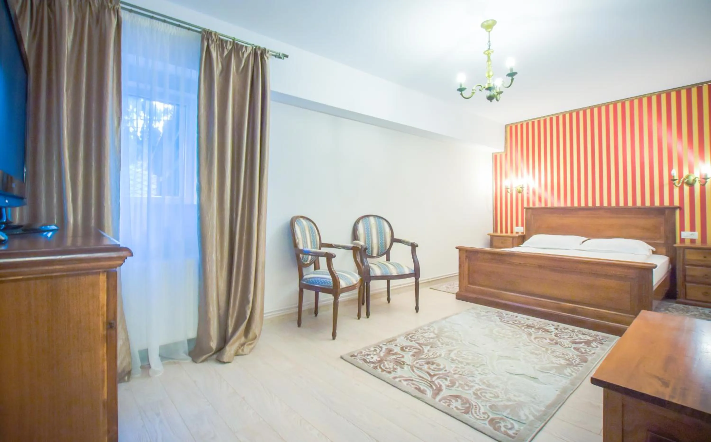 Bedroom, Bed in Safrano Palace