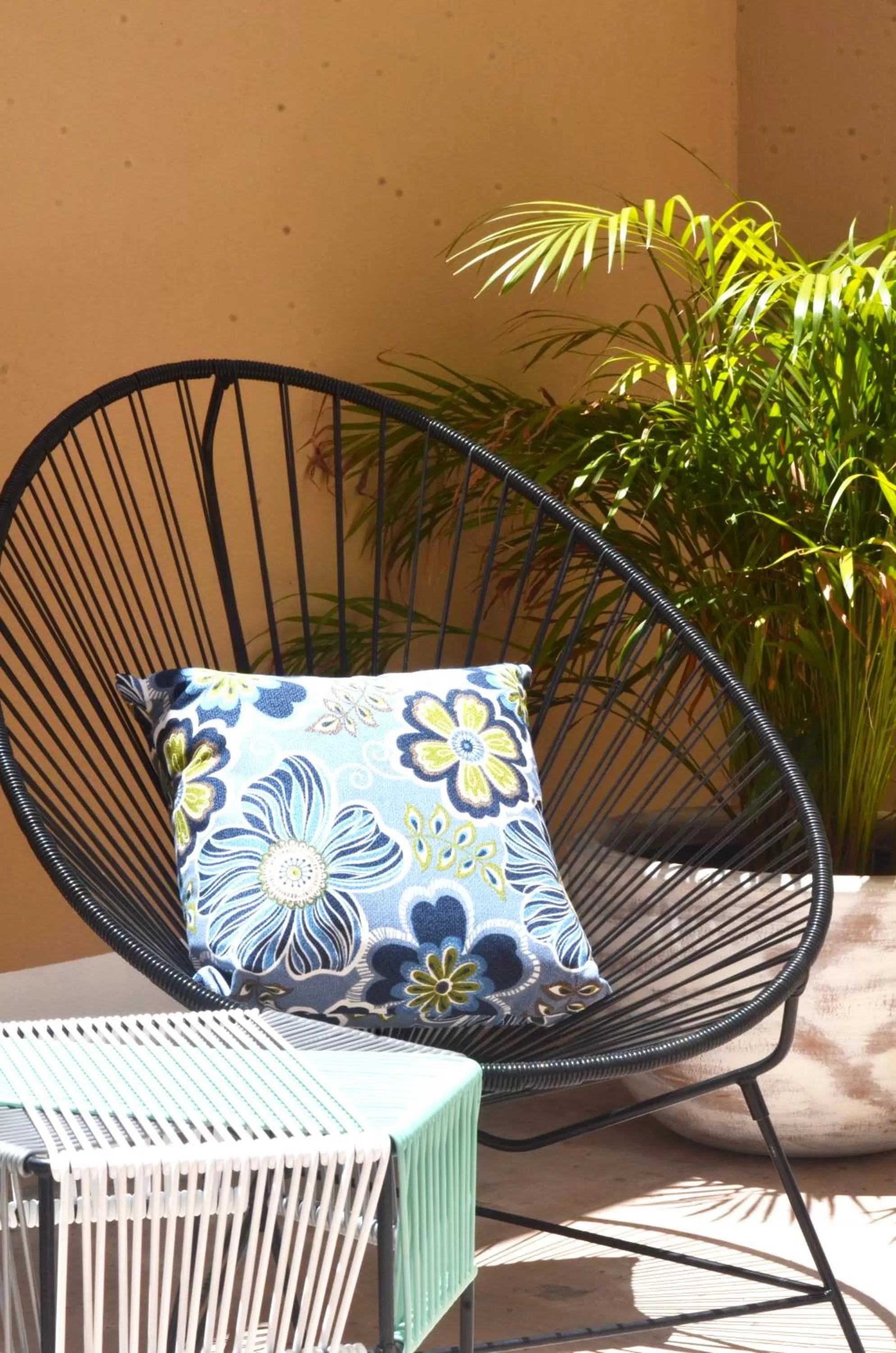 Patio in Hotel Catedral La Paz