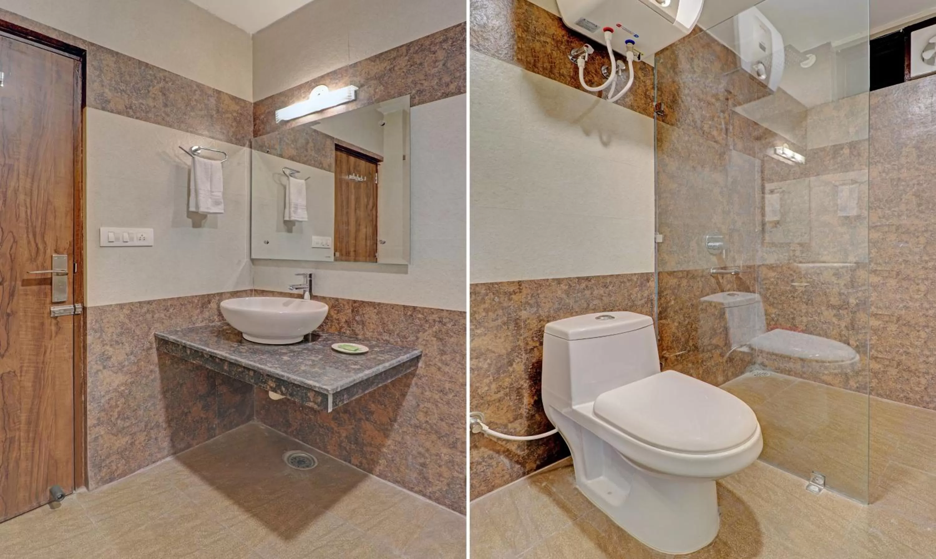 Bathroom in Treebo Ortus Residency