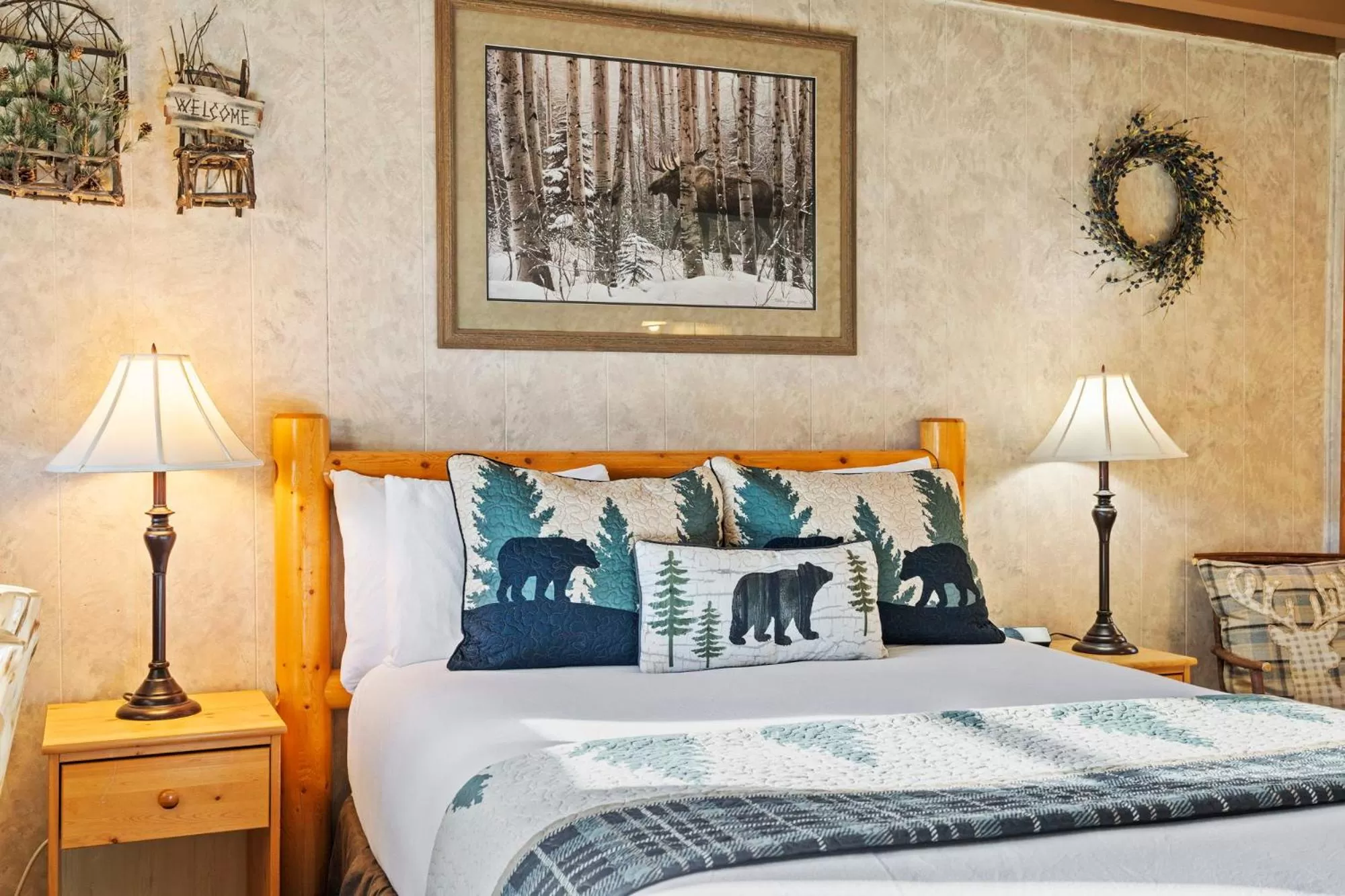 Bed in Mother Nature's Inn