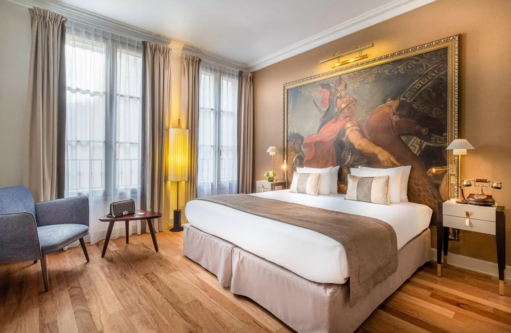 Photo of the whole room, Bed in Hôtel Le Walt by Inwood Hotels