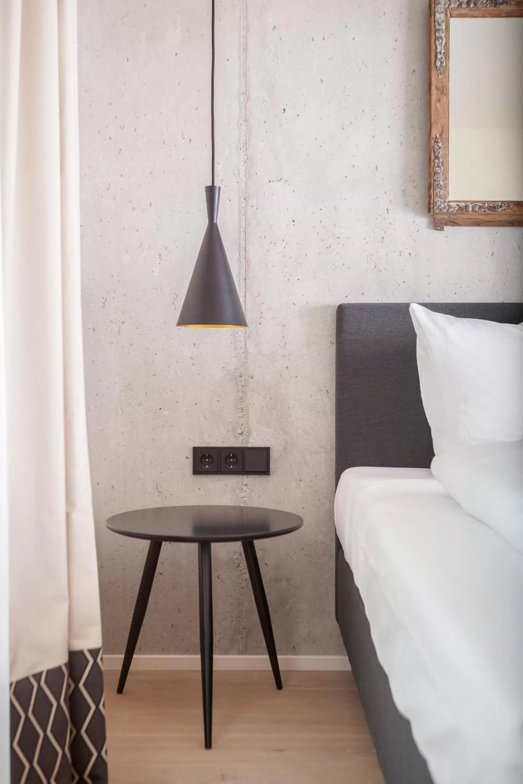 Bed in Green Spirit Hotel