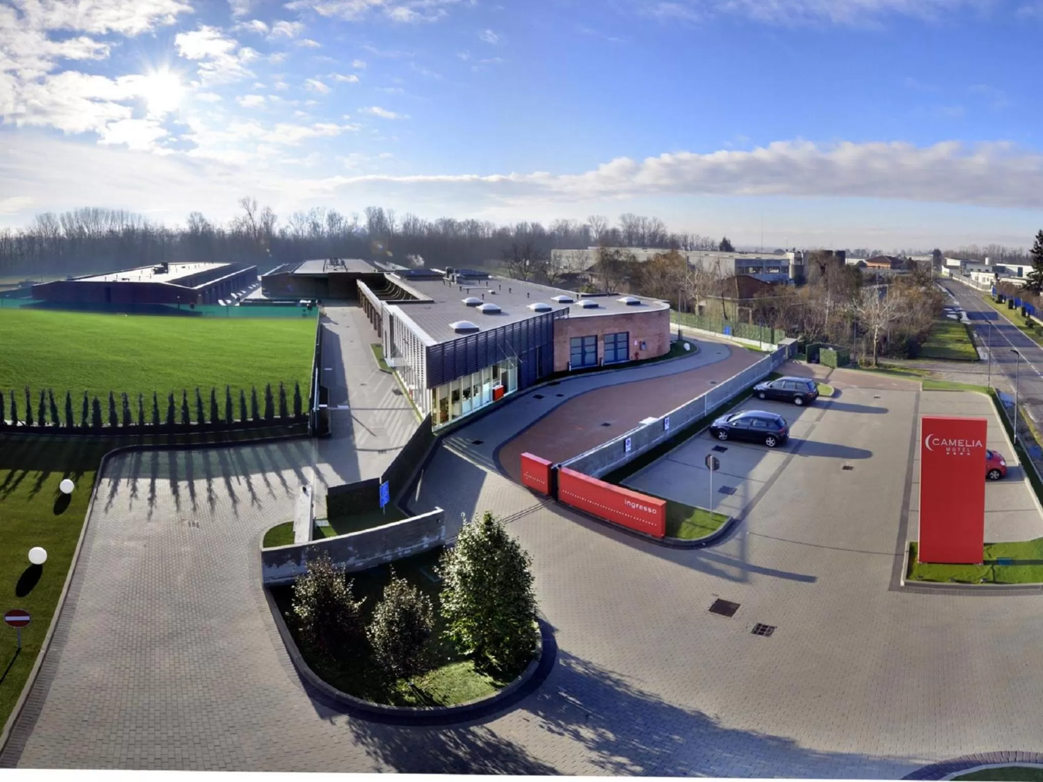 Bird's eye view in Hotel Camelia