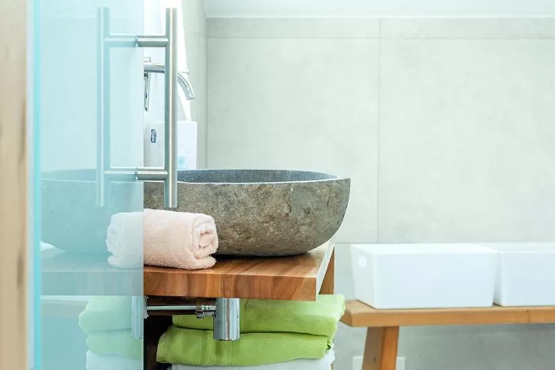 Bathroom in Zirbelstube