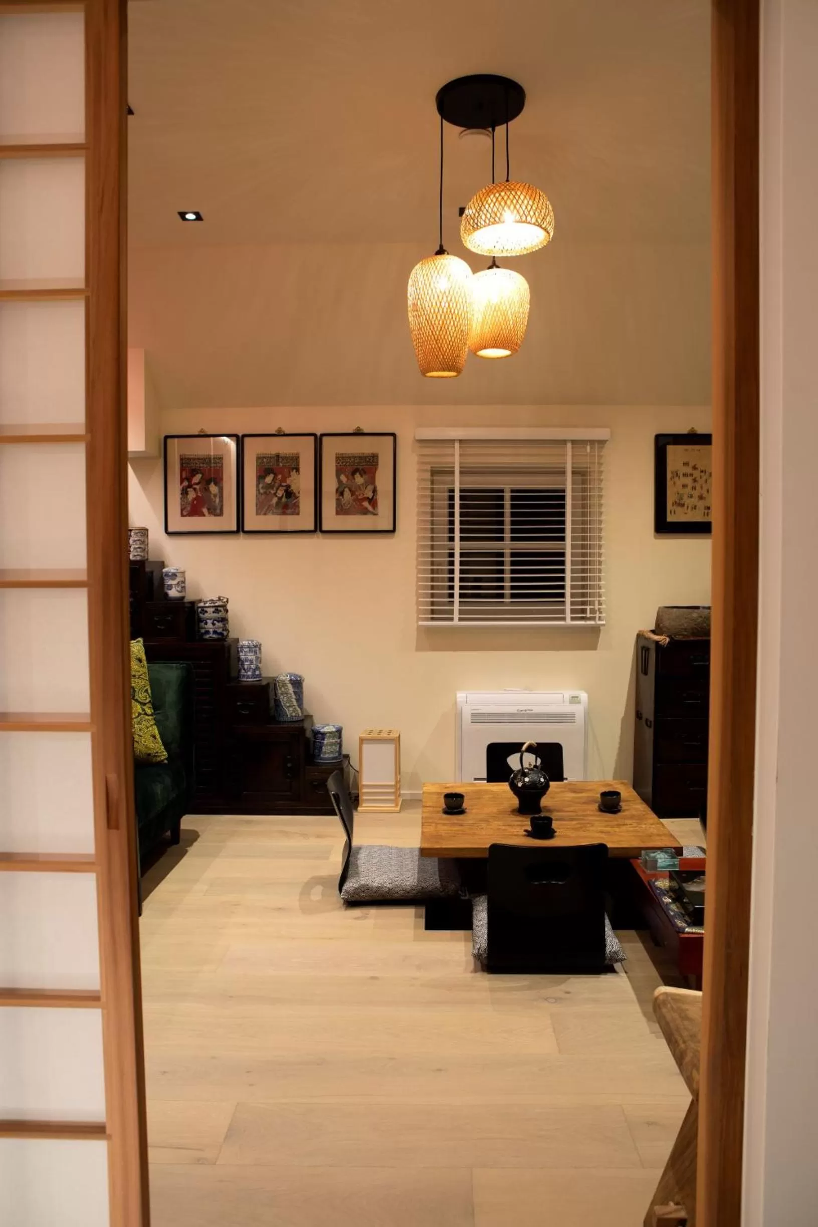 Dining area in Wabi Sabi B&B