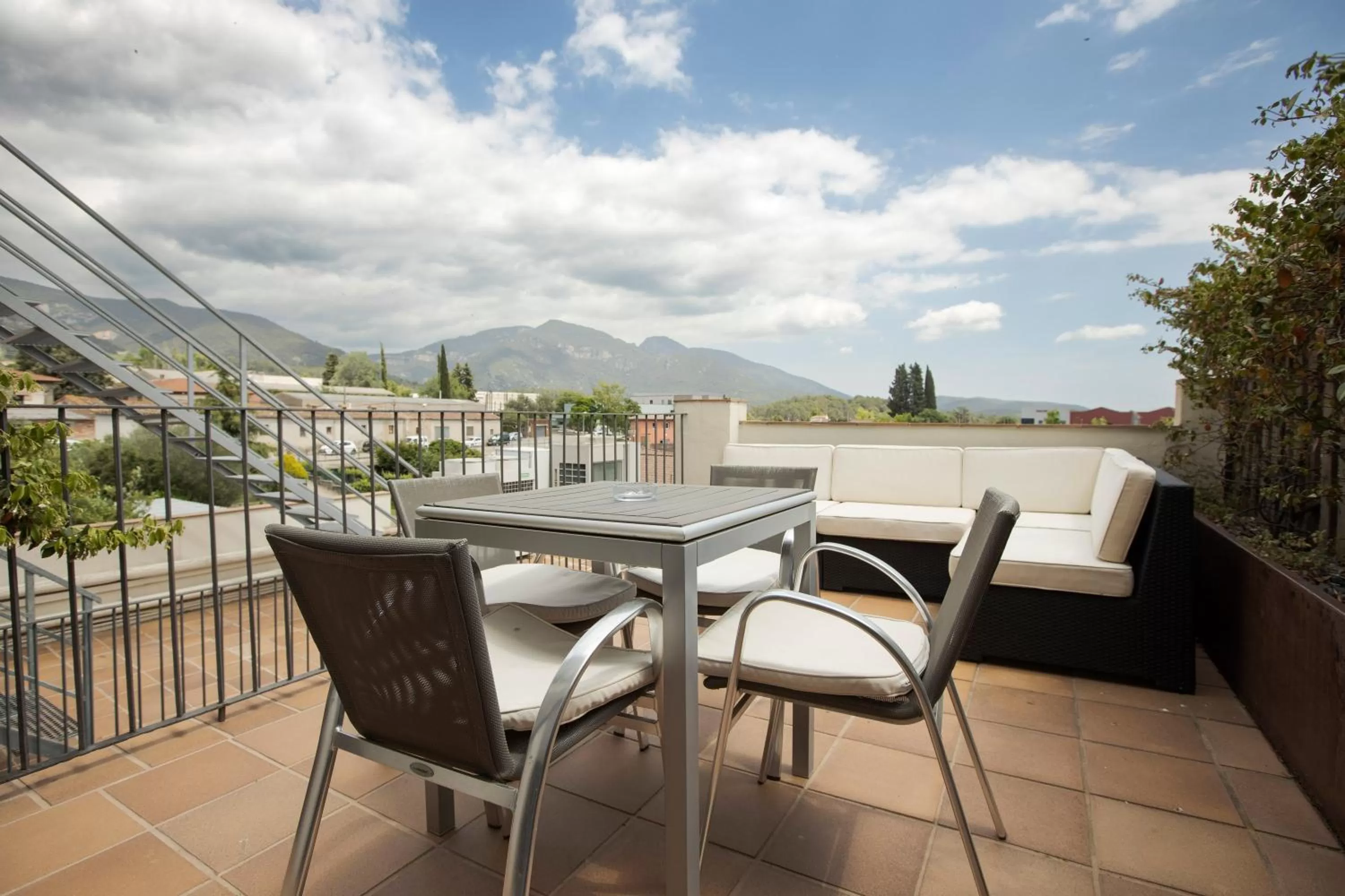 Balcony/Terrace in Hotel Alta Garrotxa