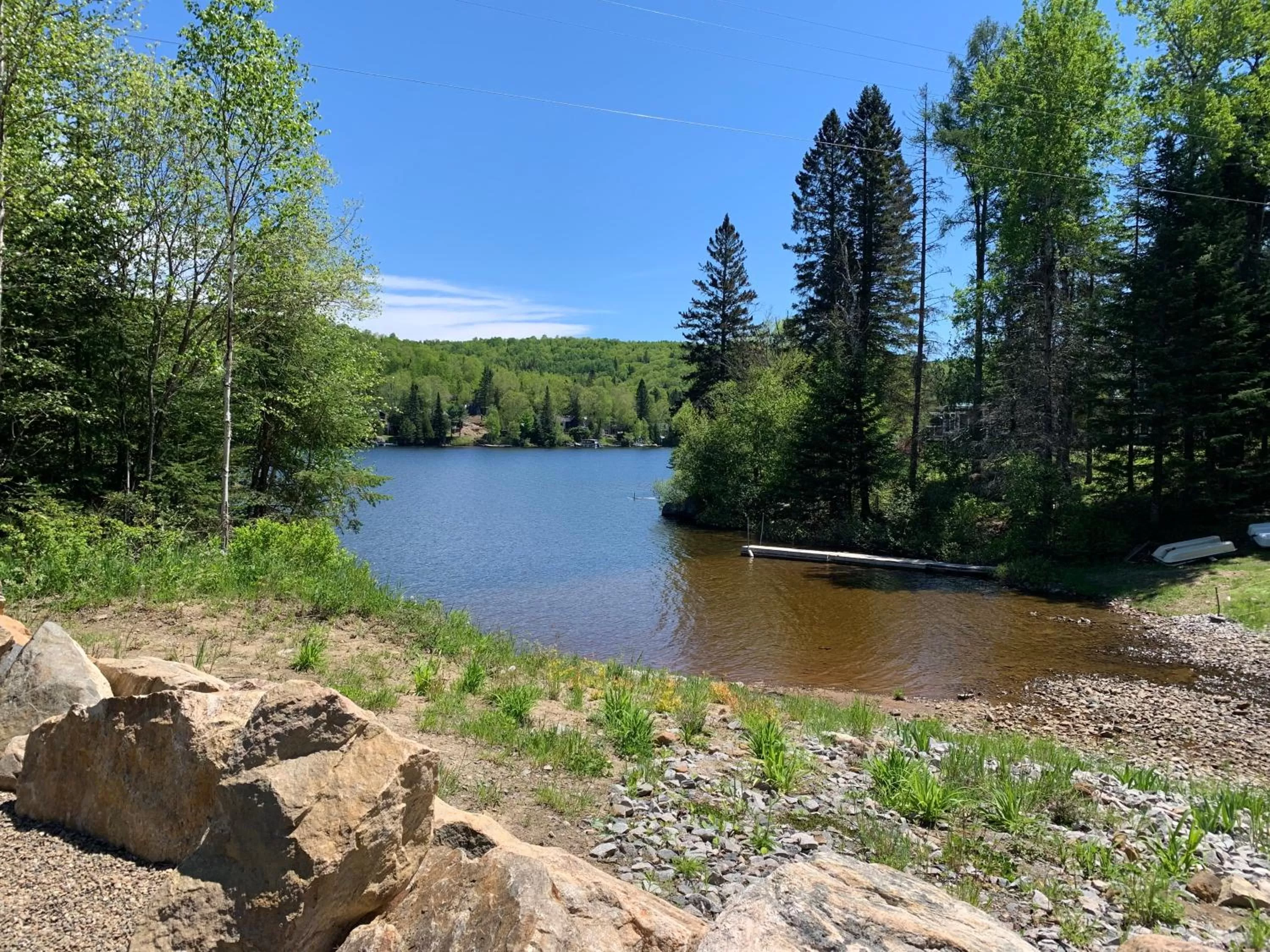 Beach, Lake View in Hébergement chez le D