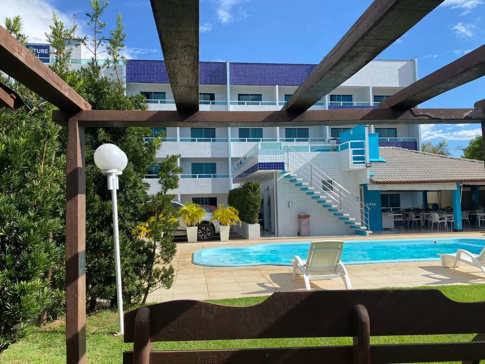 Swimming pool in Hotel Adventure São Luís