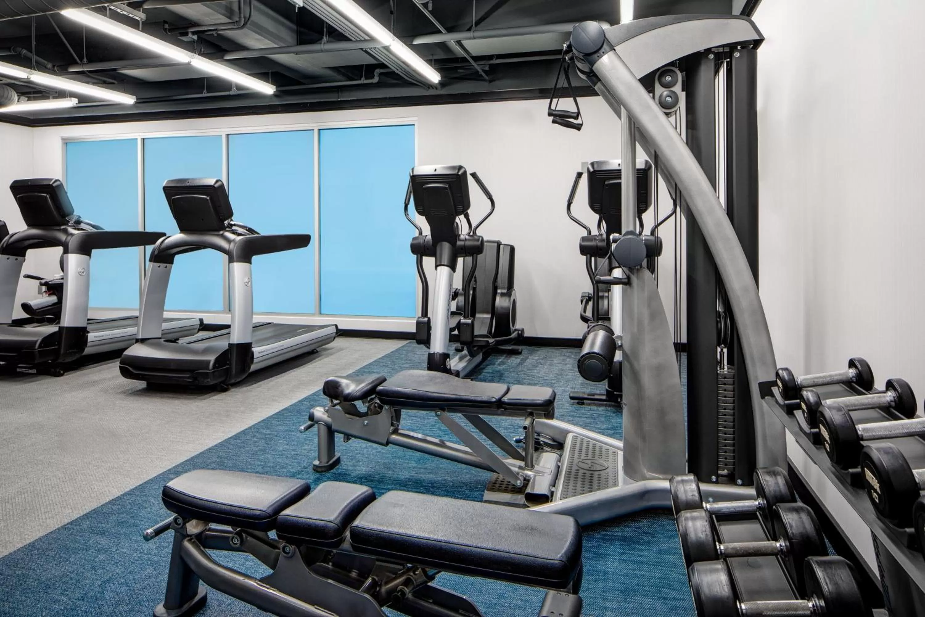 Fitness centre/facilities in Aloft Denver Downtown