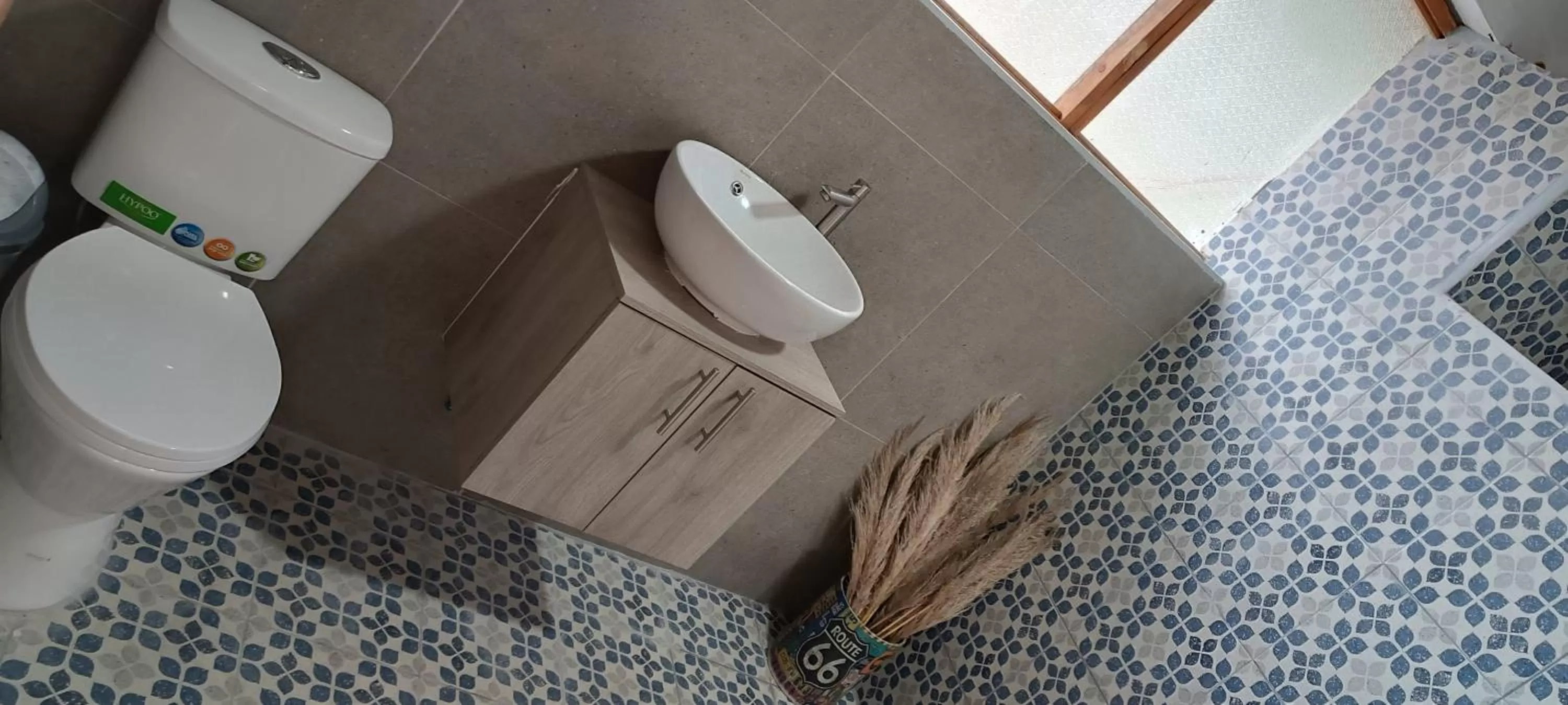 Bathroom in Rústic Hotel Quinta La Aurora