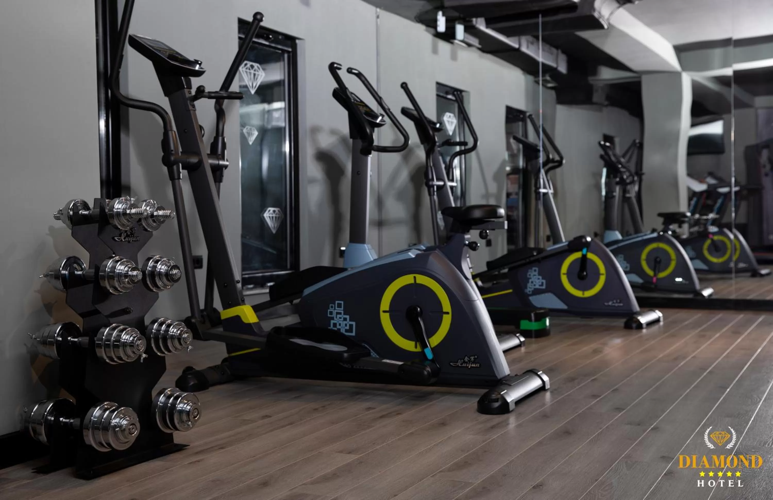 Fitness centre/facilities in Hotel Diamond Prishtina