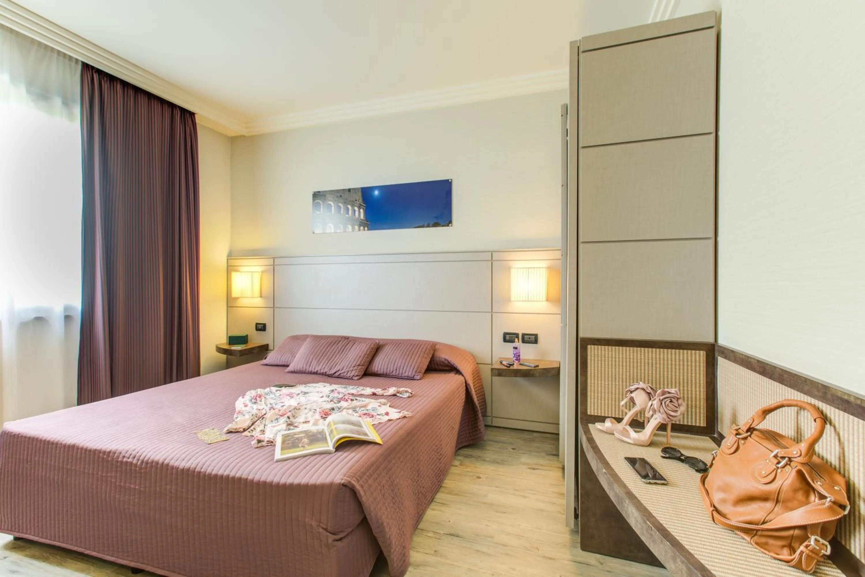 Bed in Ardeatina Park Hotel