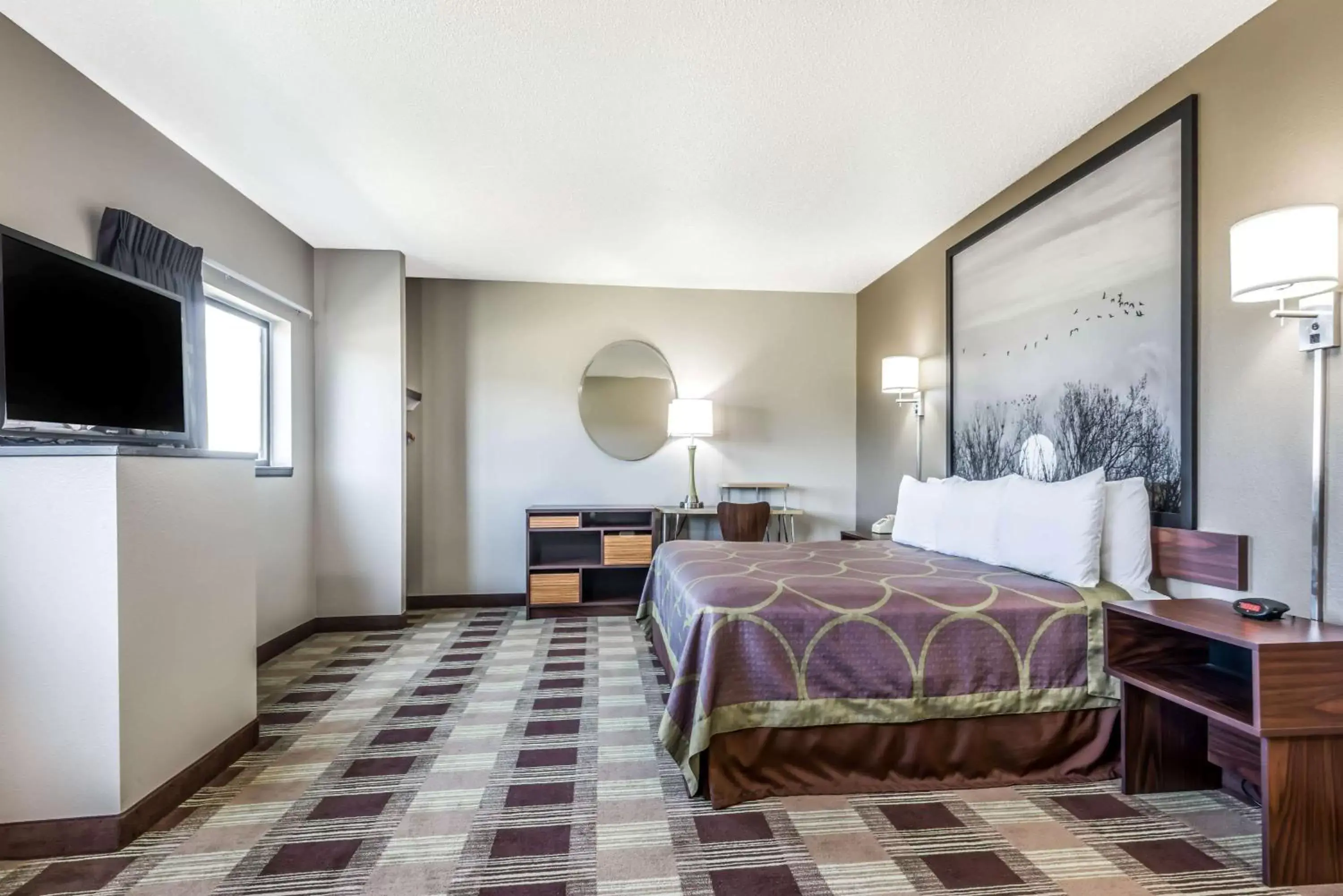 Queen Room - Non-Smoking in Super 8 by Wyndham Kimball Queen Room - Non-Smoking in Super 8 by Wyndham Kimball