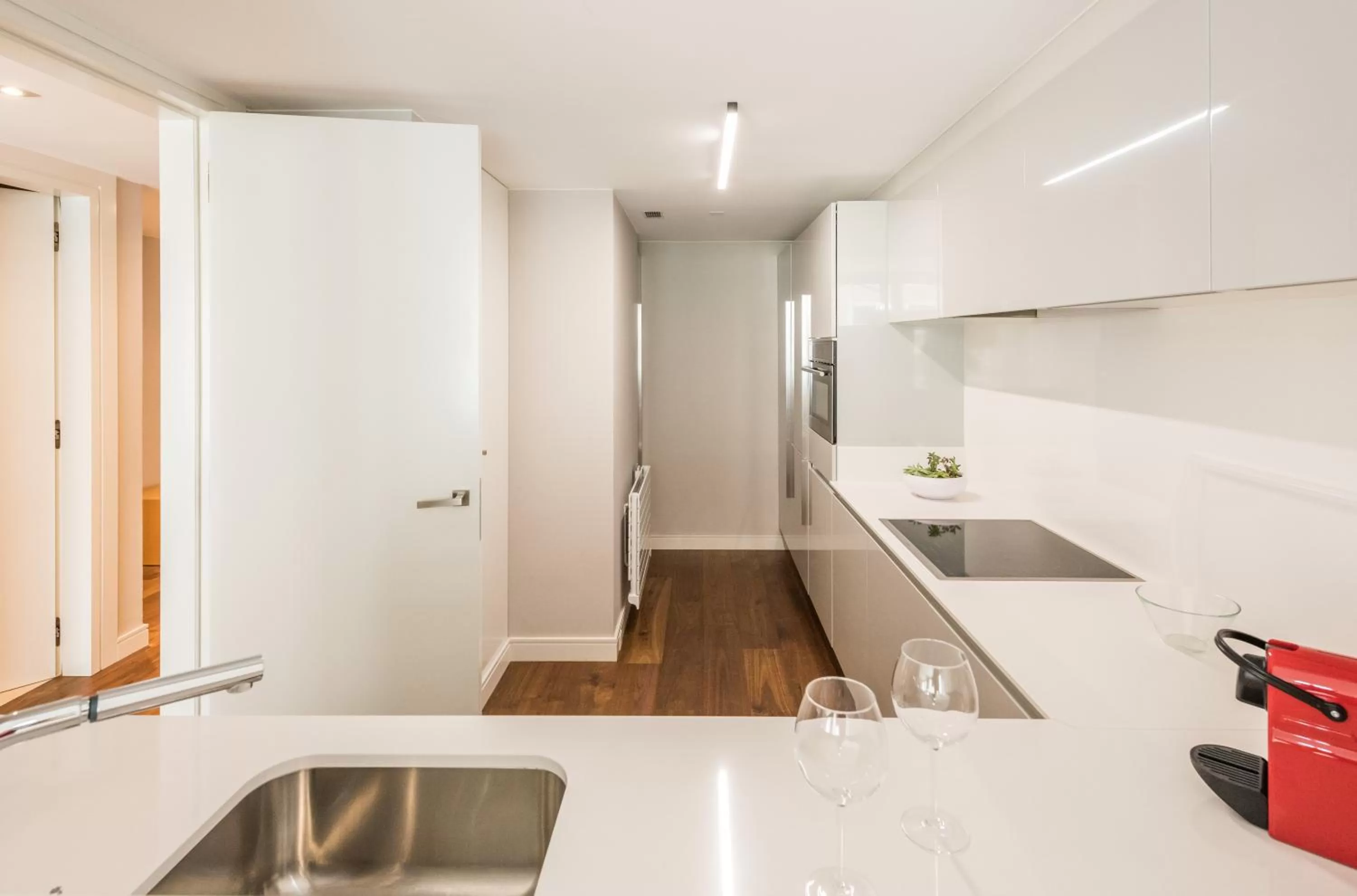 Kitchen or kitchenette in Gran View Apartments