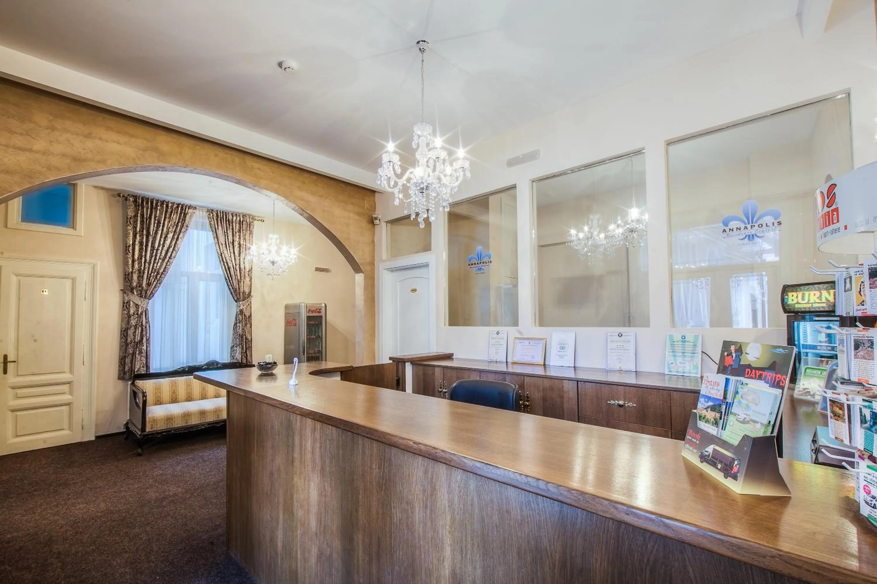 Communal lounge/ TV room in Residence Central Annapolis