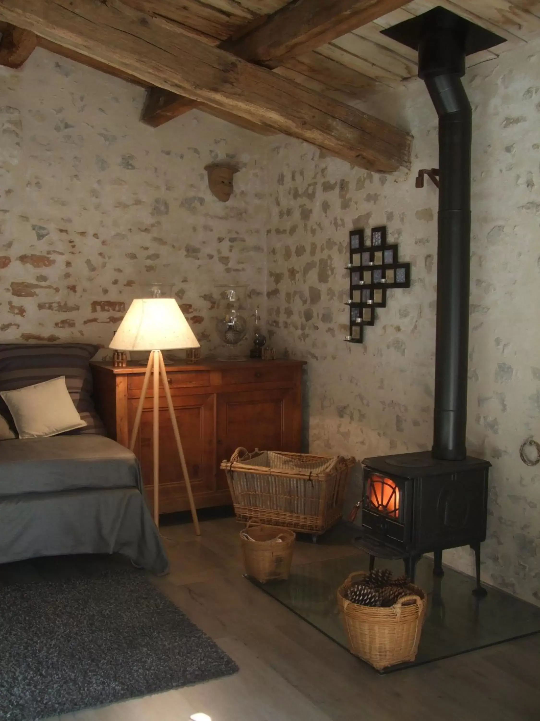 Decorative detail, Seating Area in La Maison Salée Decorative detail, Seating Area in La Maison Salée