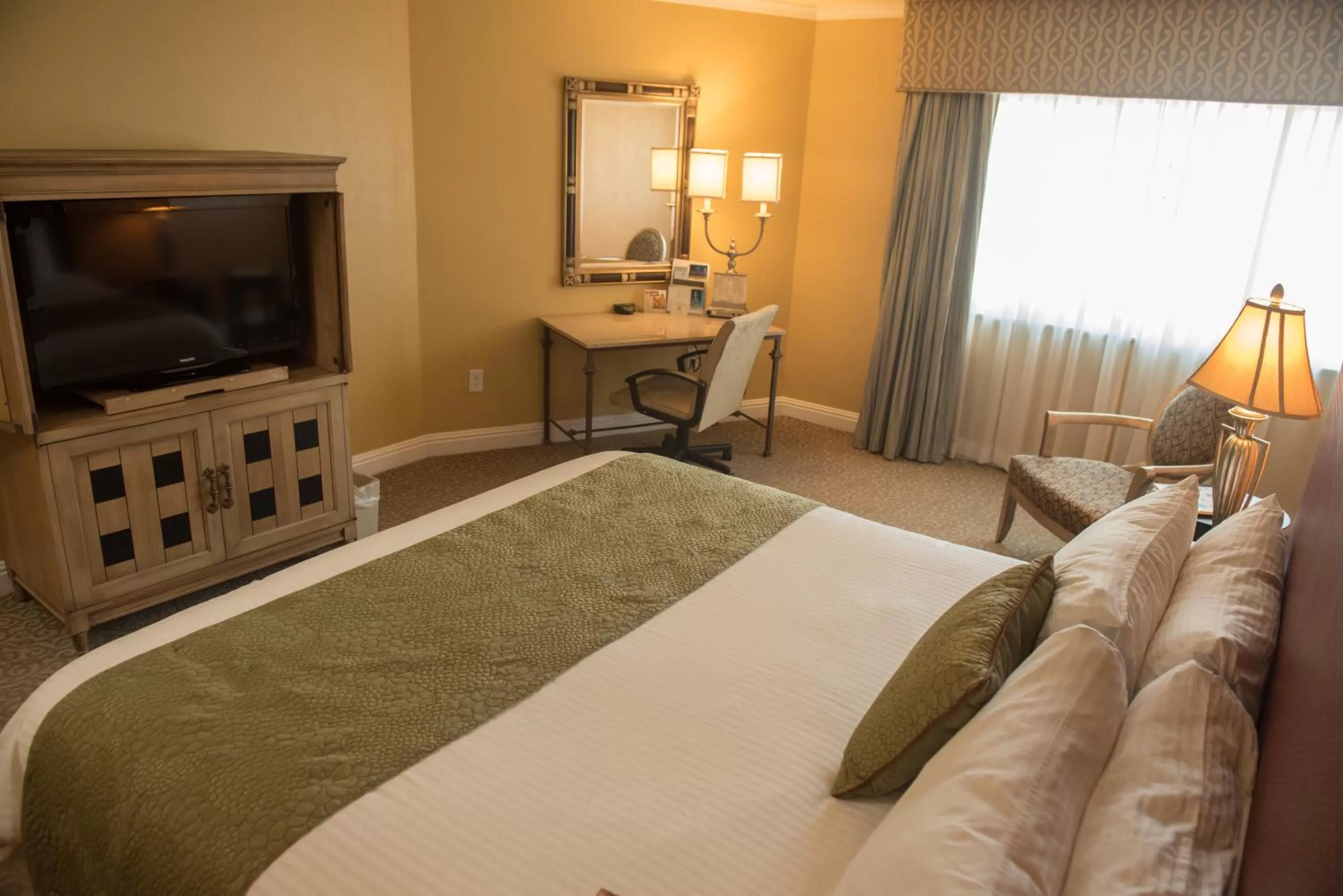 Bed in Safety Harbor Resort & Spa Trademark Collection by Wyndham