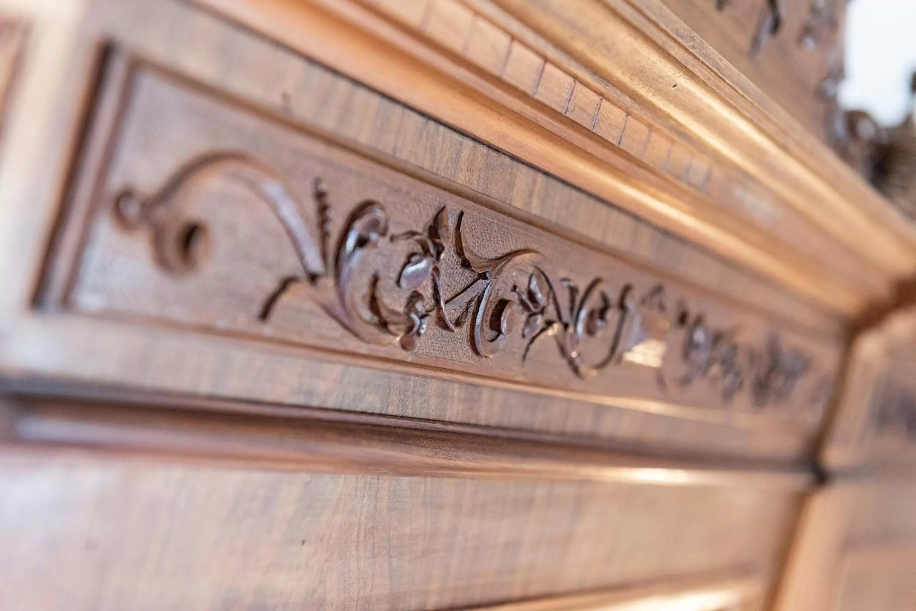 Decorative detail in B&B Villa Rosalinda