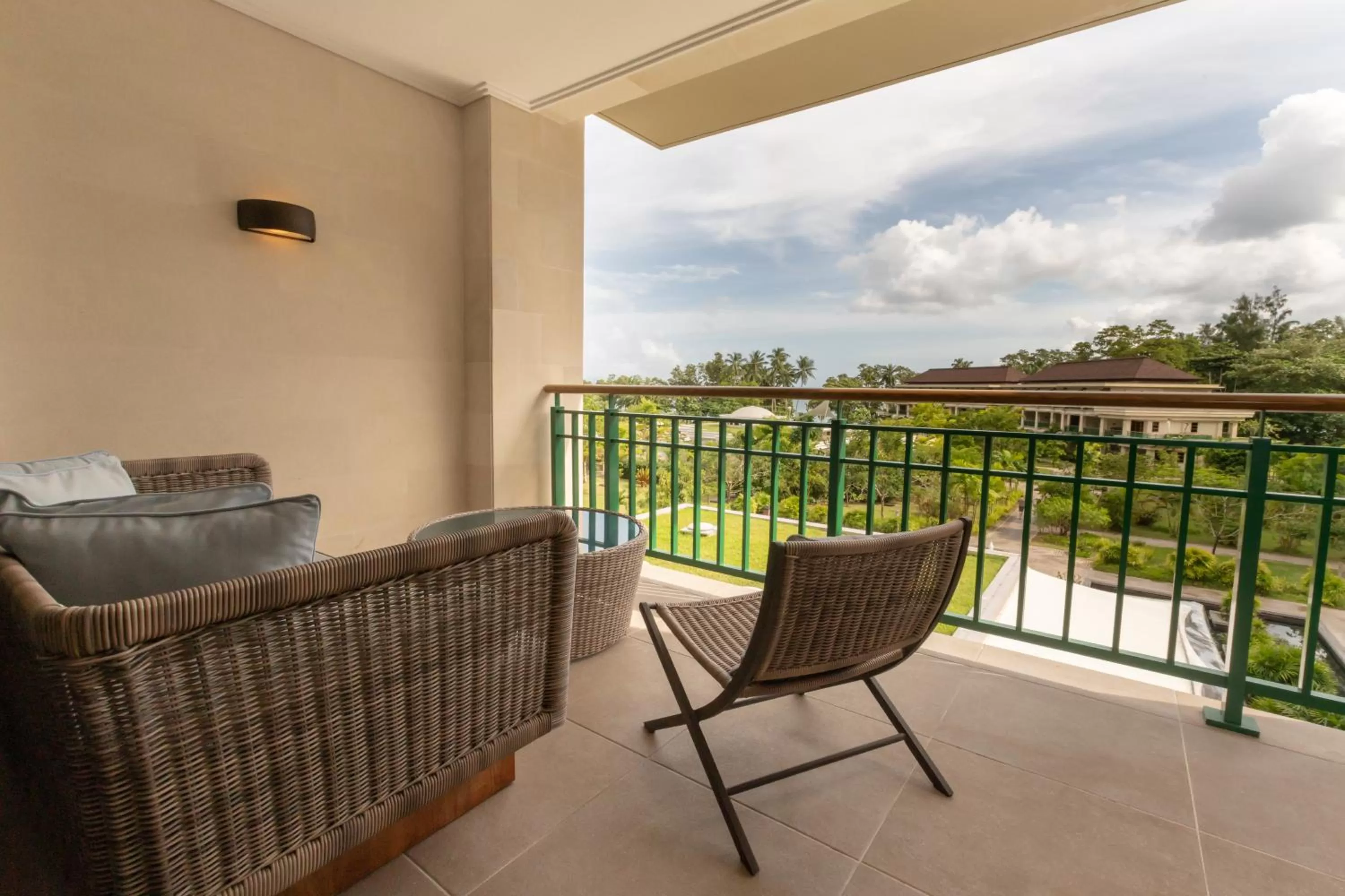 Balcony/Terrace in Savoy Seychelles Resort & Spa