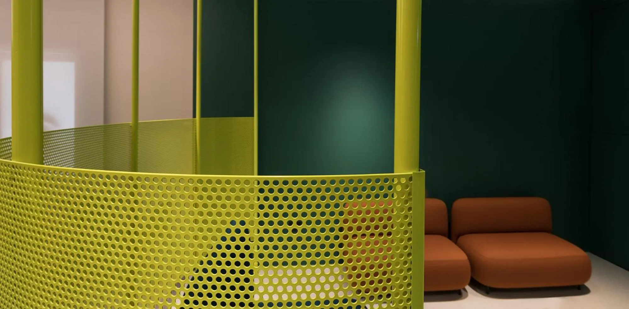 Communal lounge/ TV room in Elide Design Hotel