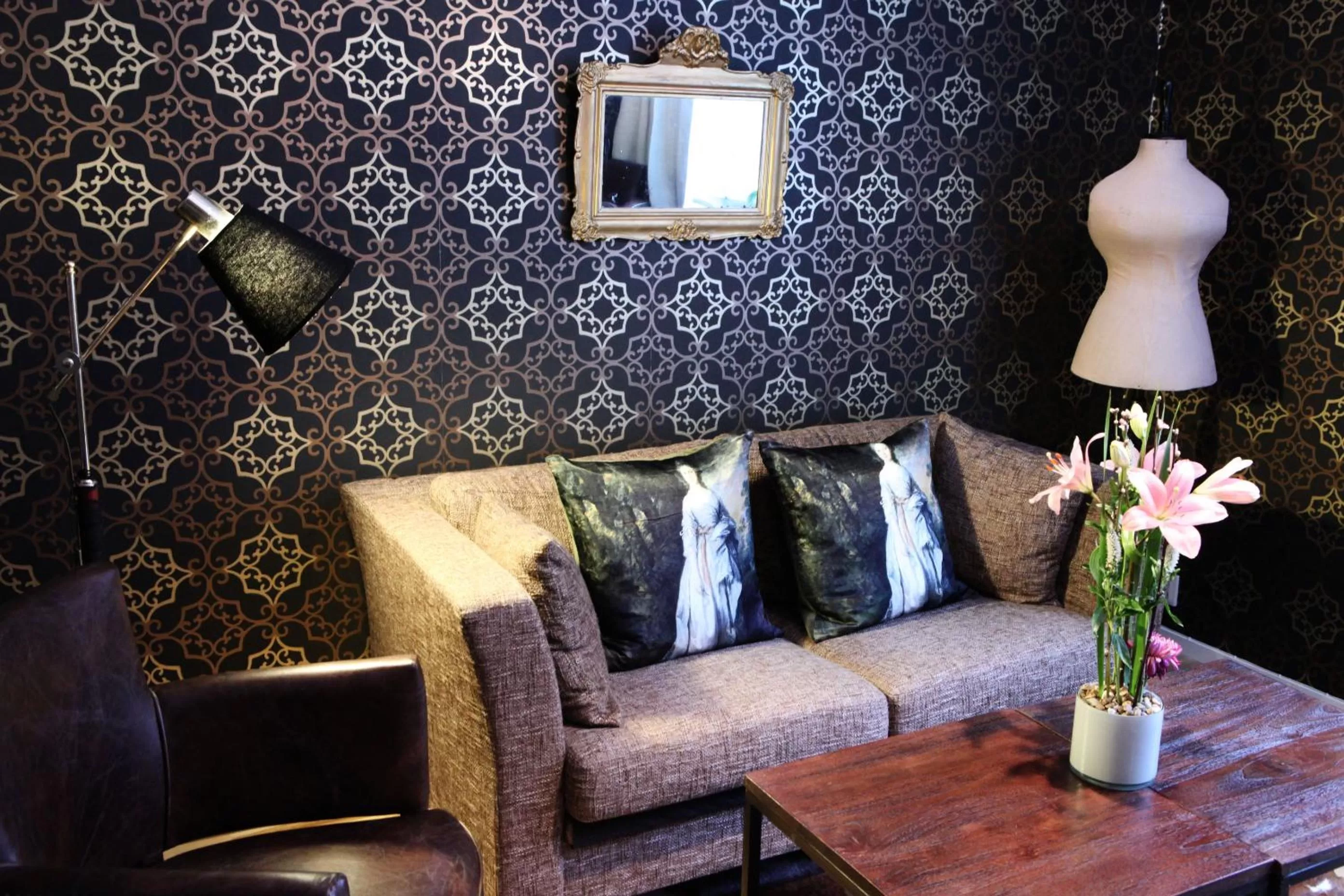 Seating area in Lilla Rådmannen