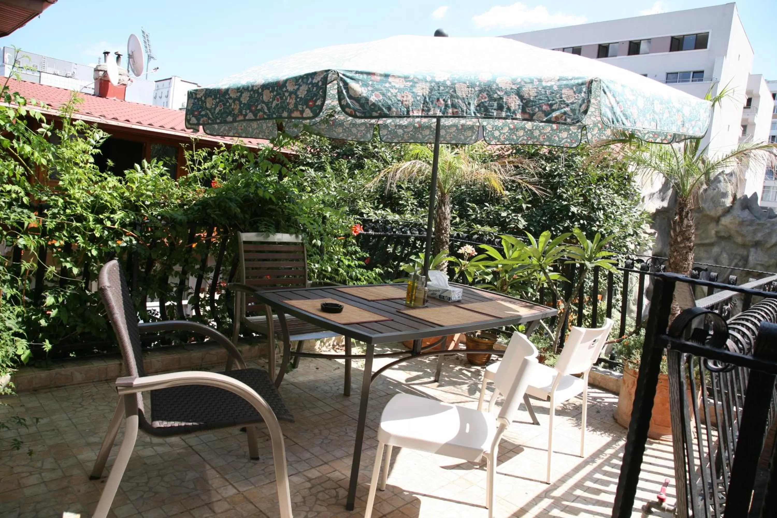 Balcony/Terrace in City Garden Rooms and Apartments