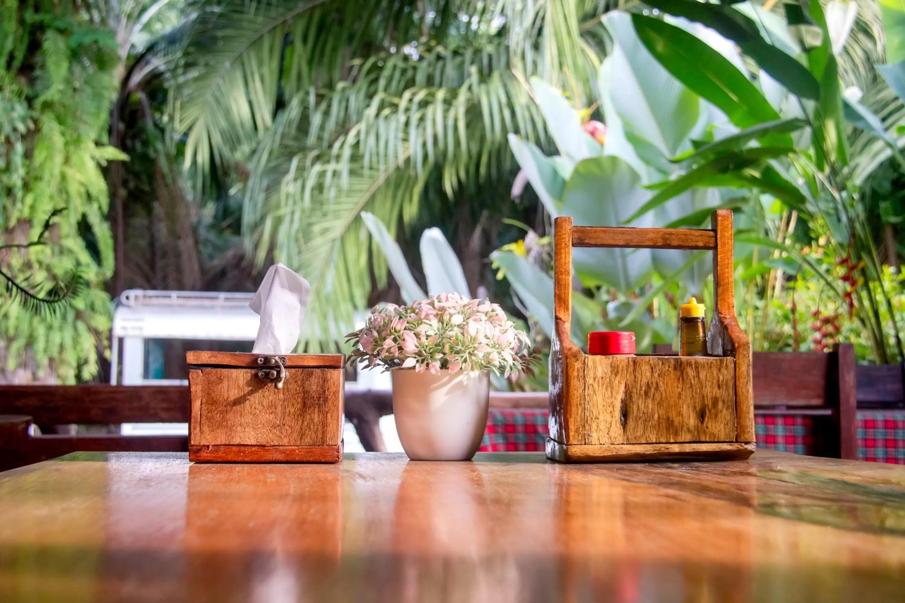 Patio in Khao Sok Palmview Resort