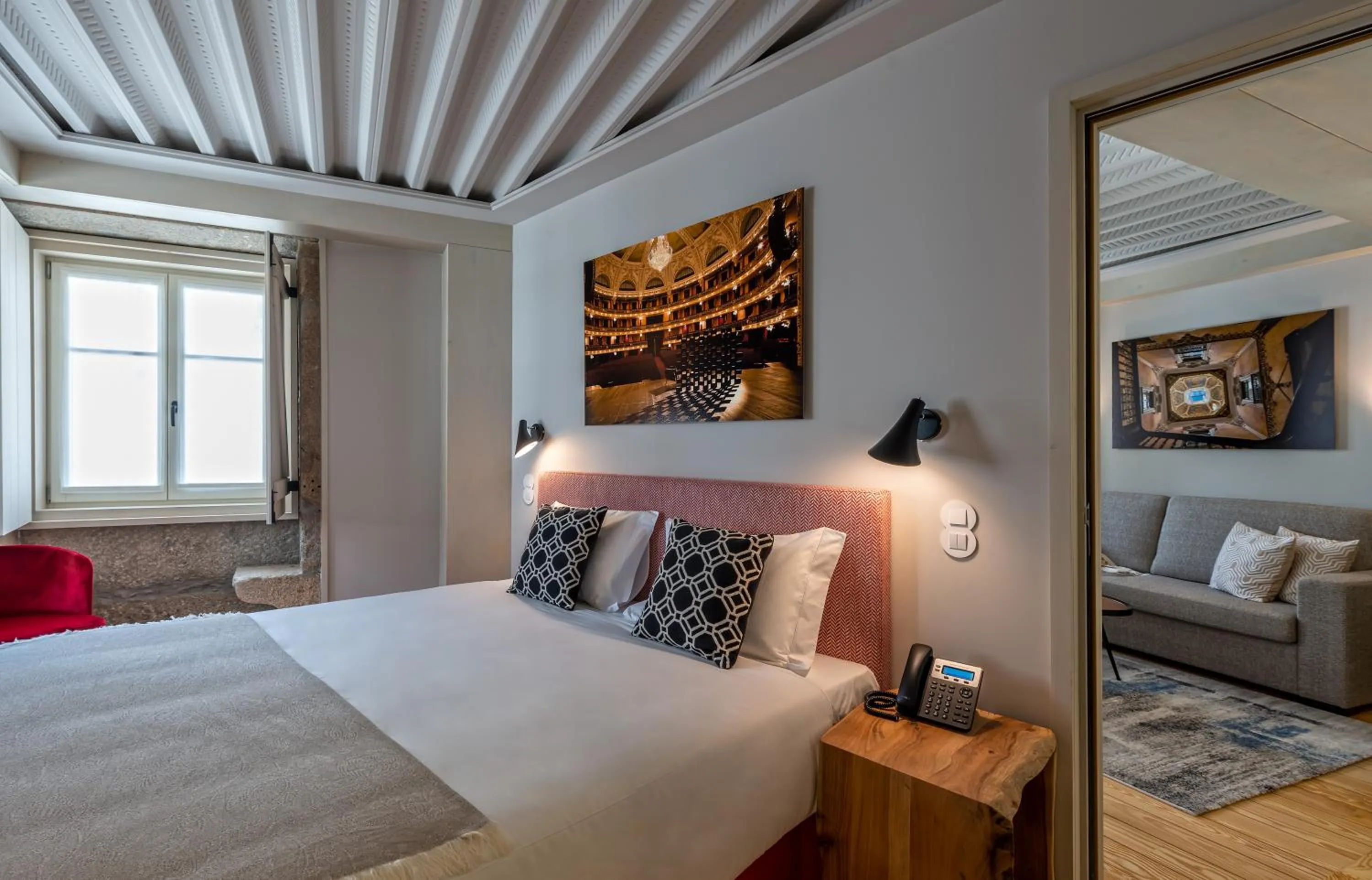 Bed in Porta Nova Collection House