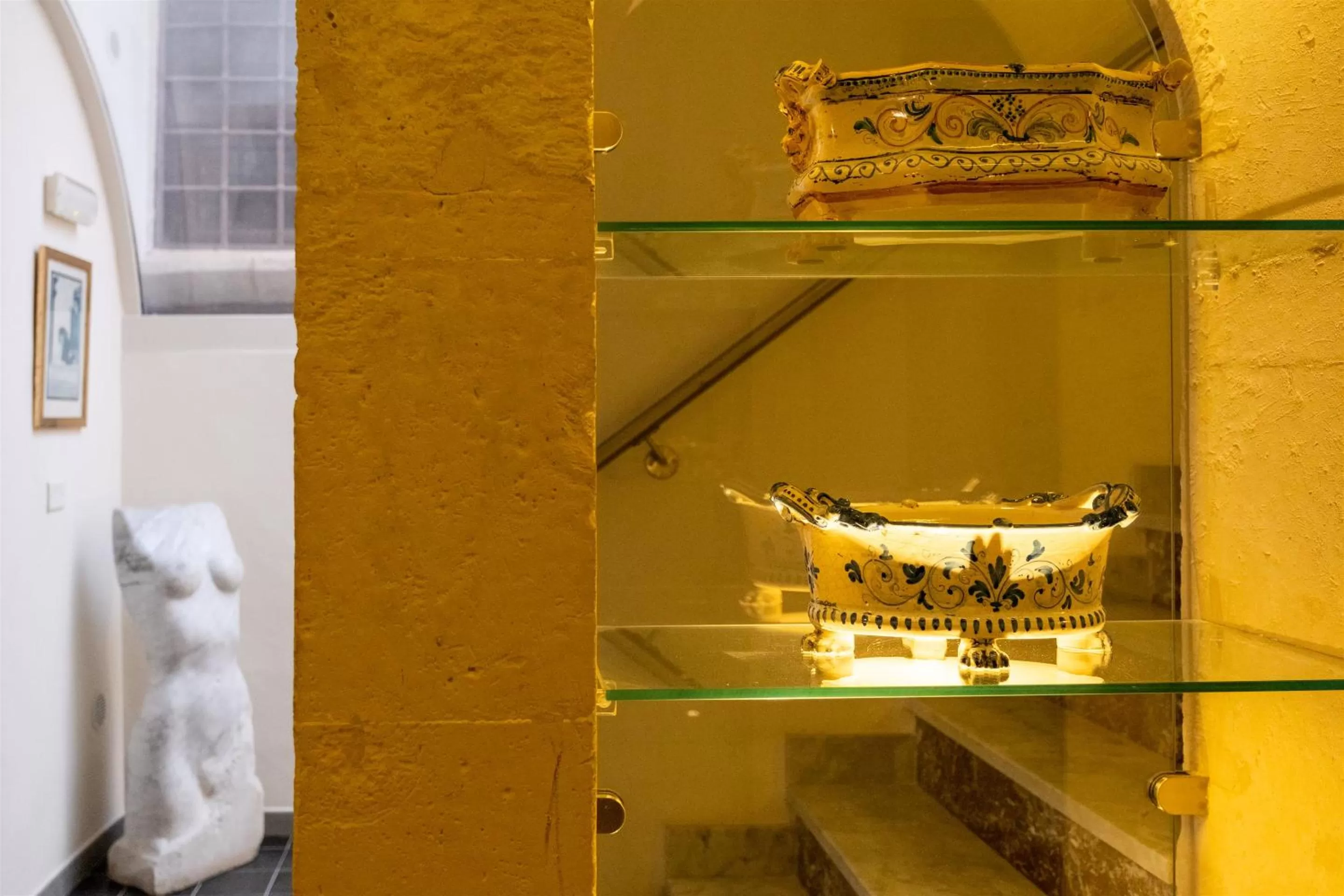 Decorative detail in Palazzo Gilistro