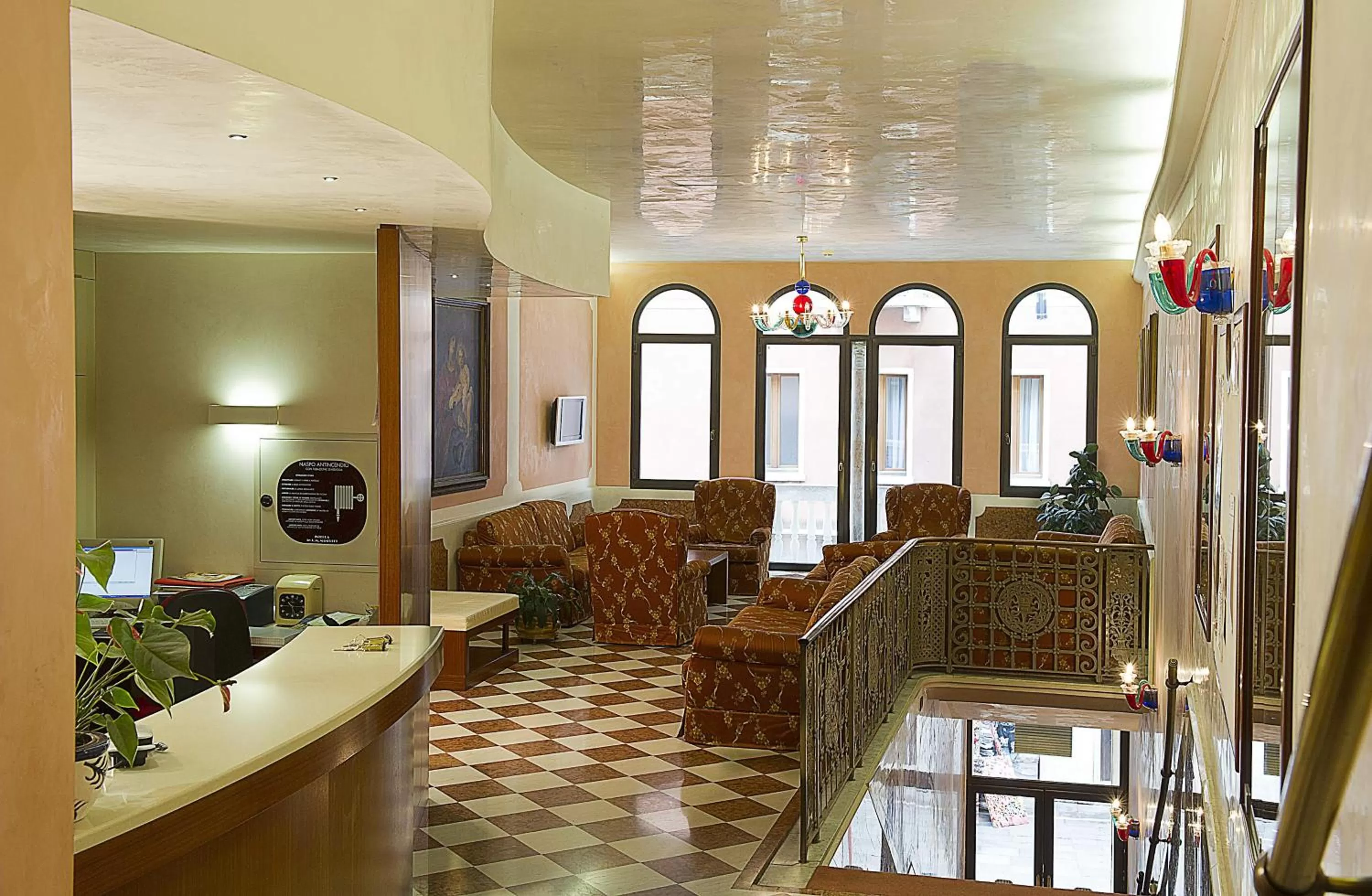 Lobby or reception in Hotel Nazionale