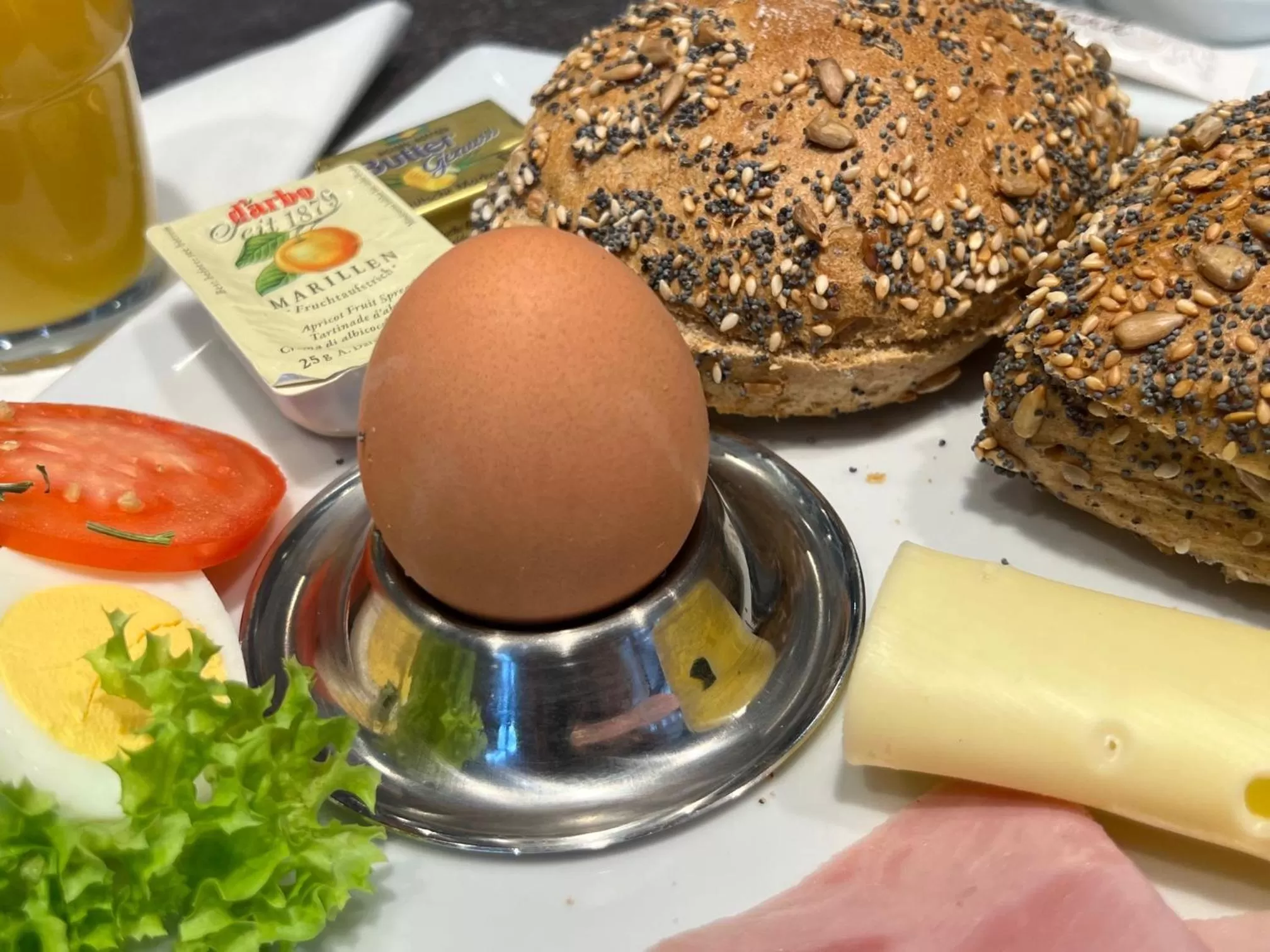 Breakfast in HeimatHerz Hotel Garni