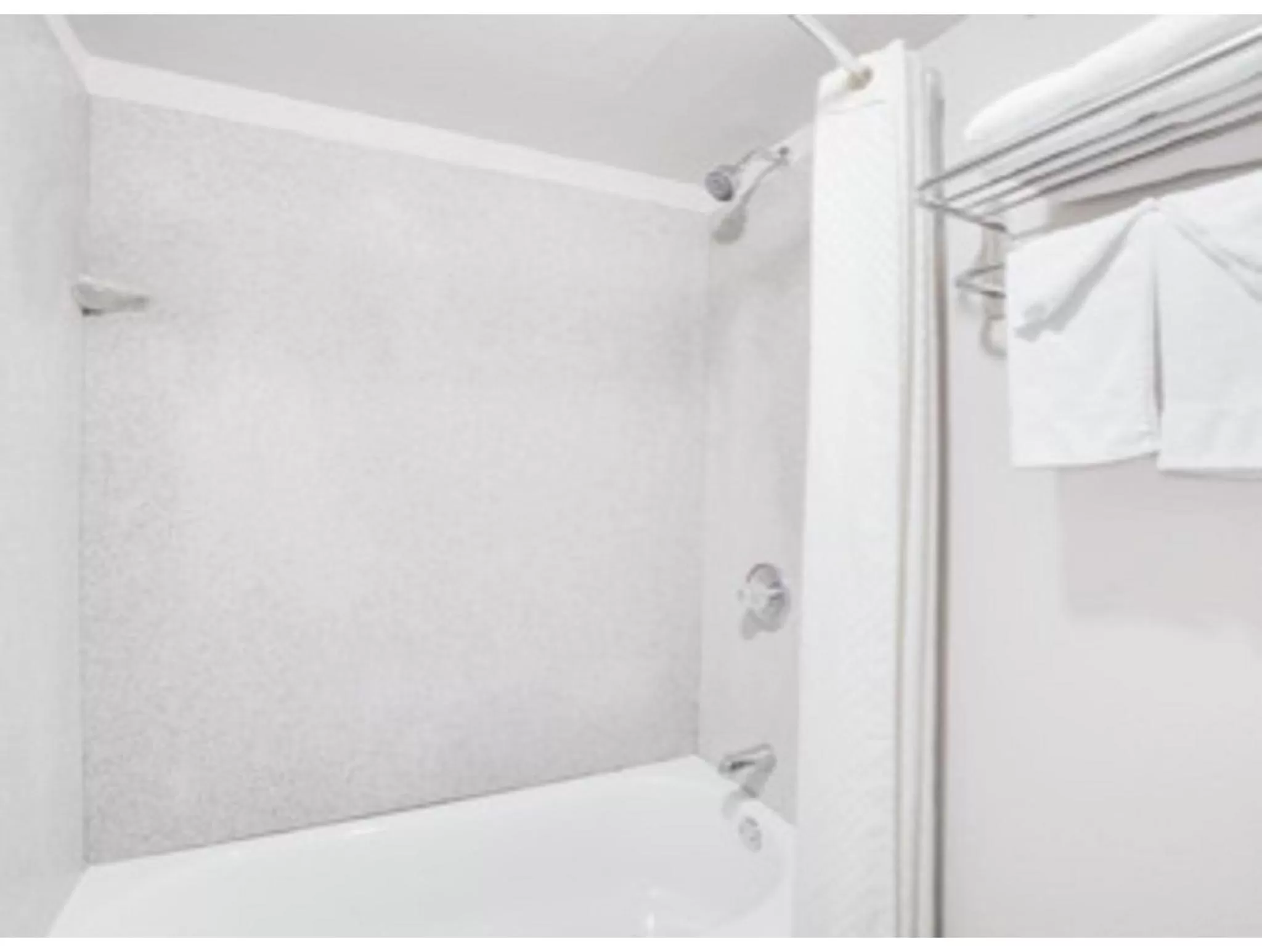 Shower in Travelodge by Wyndham Memphis