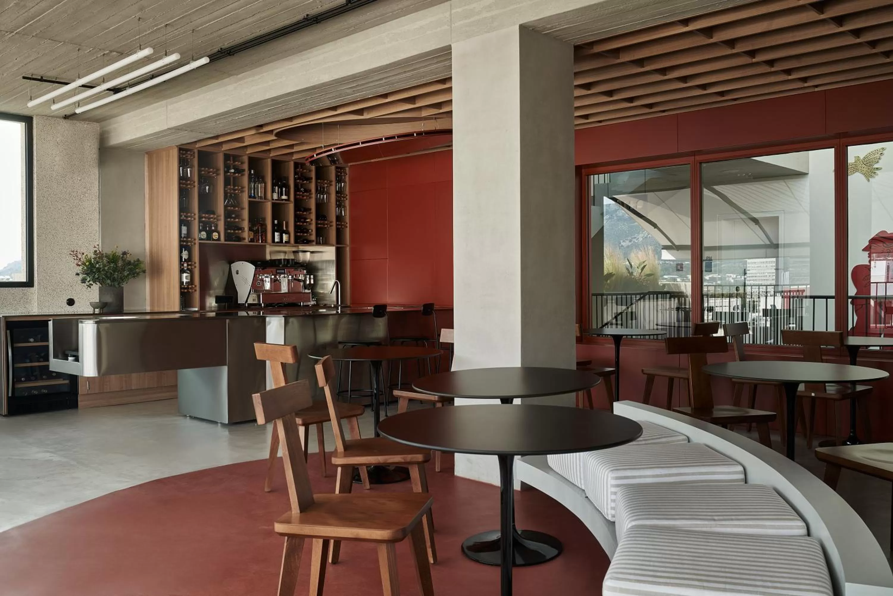 Lounge or bar in The Newel Psychiko