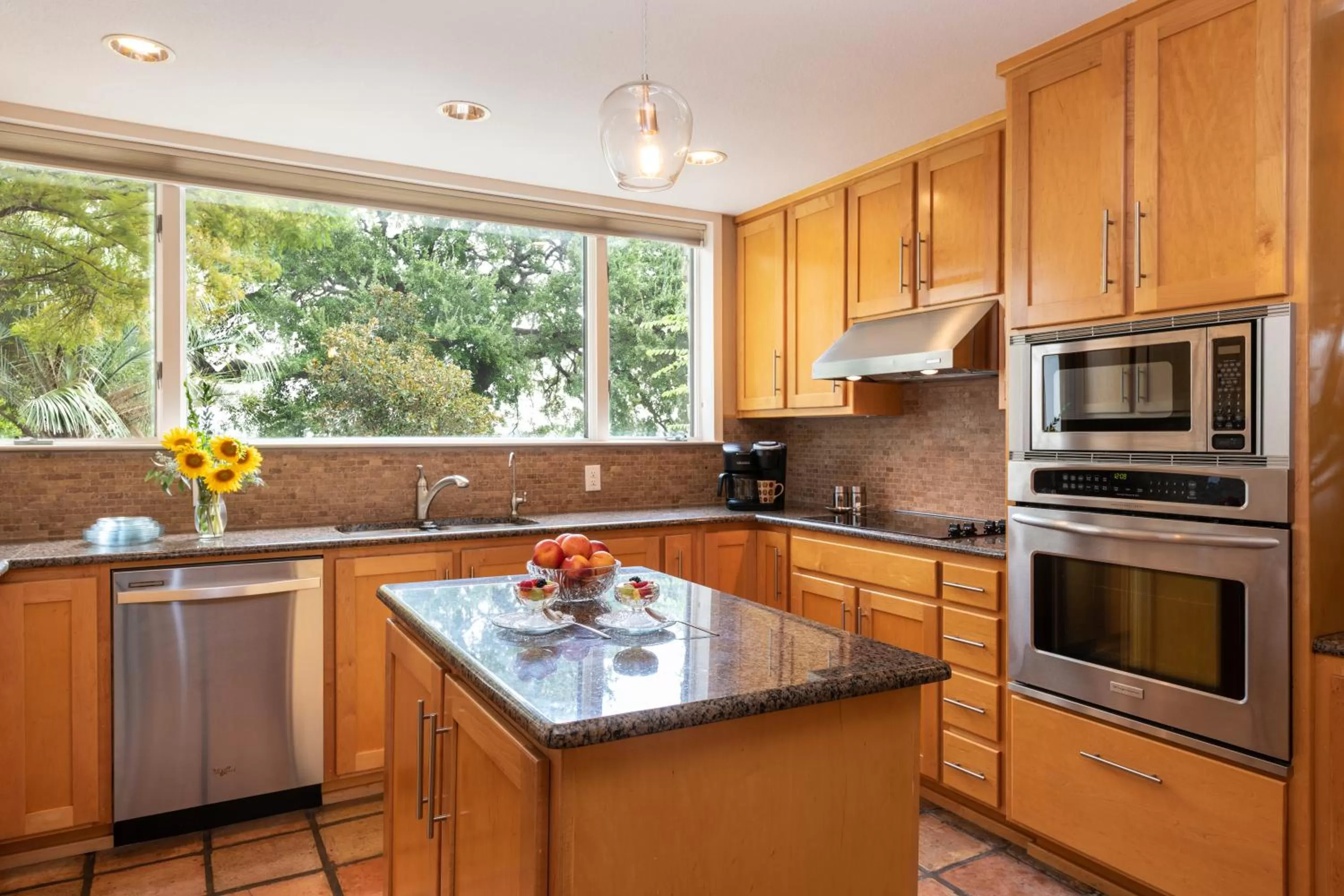 kitchen in Inn on Lake Granbury a Boutique Hotel