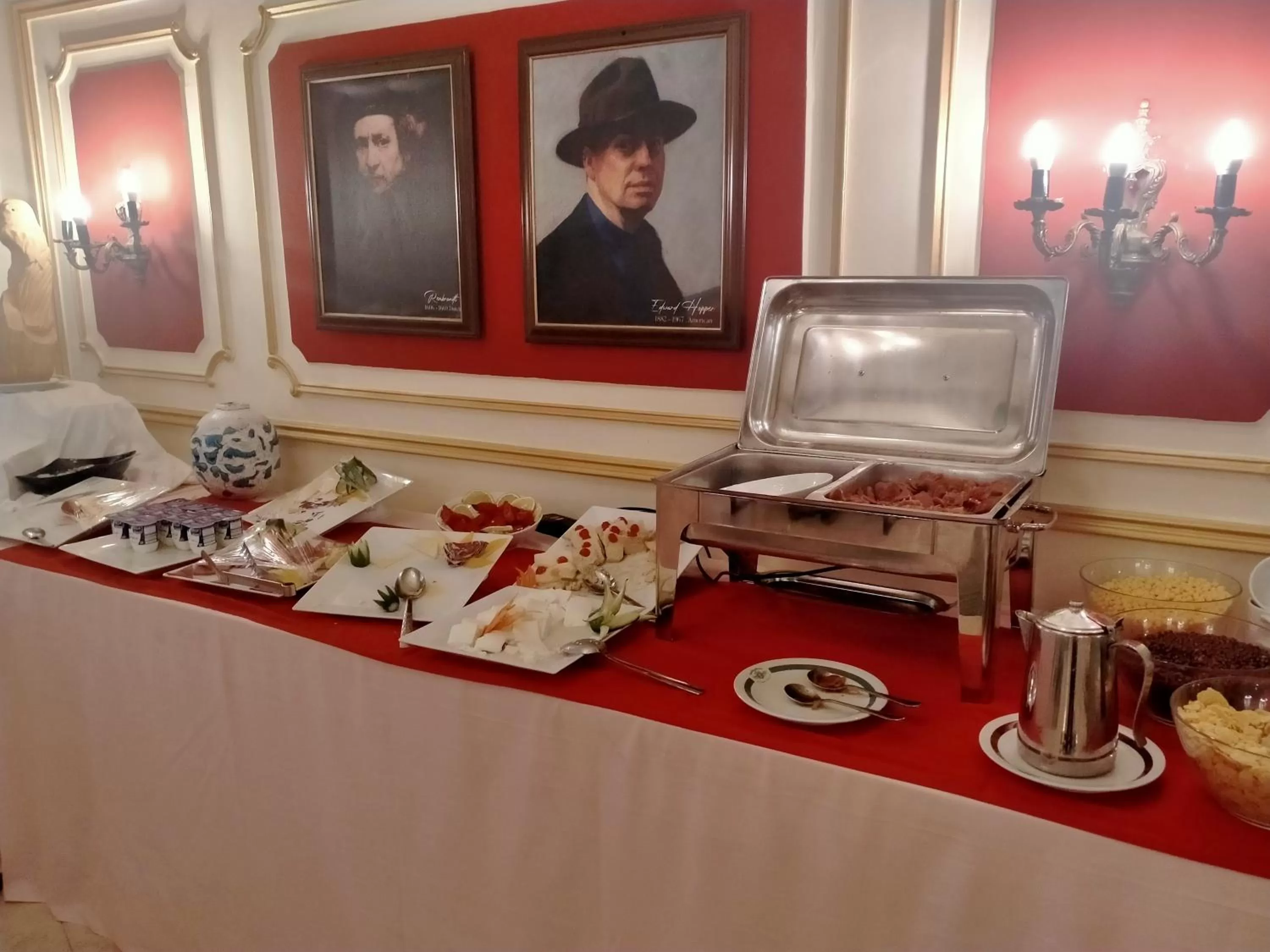 Buffet breakfast in Cosmopolitan hotel