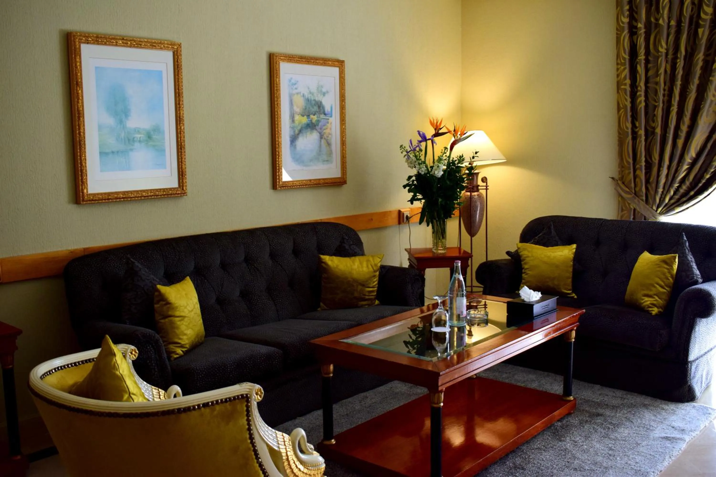 Living room in Golden Carthage Hotel Tunis