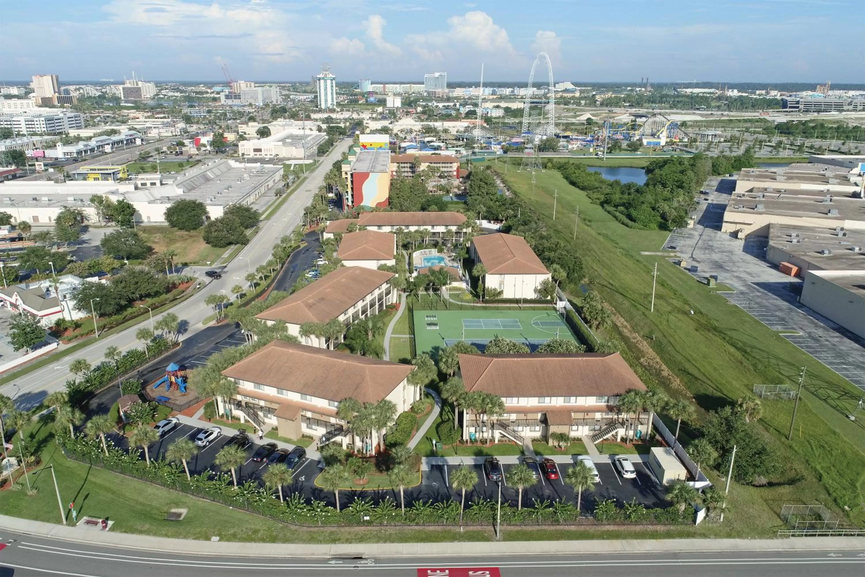 Bird's eye view in Club Wyndham Orlando International