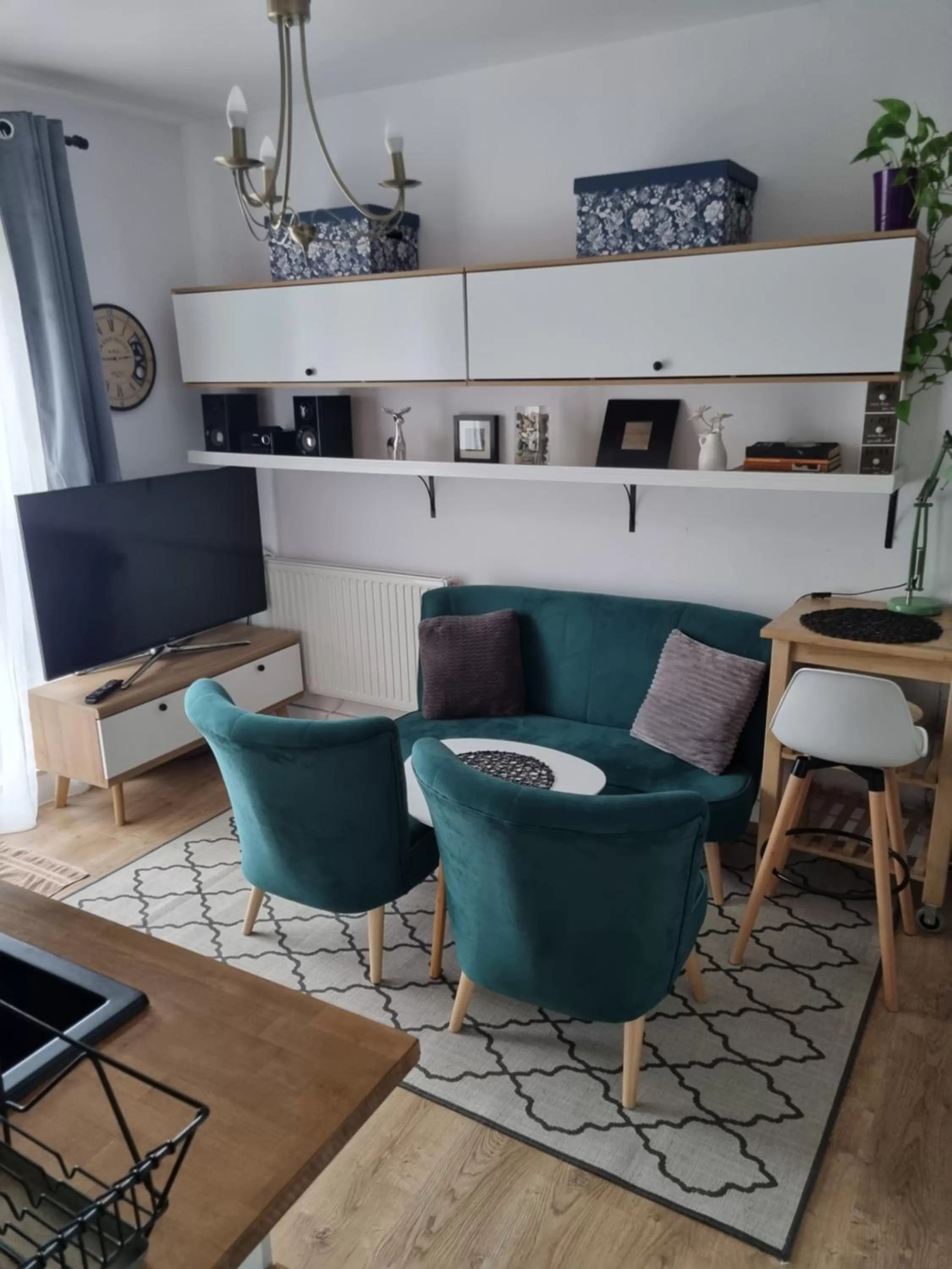 Seating area in Dom z Sauną i Jacuzzi- na wyłączność lub pokoje