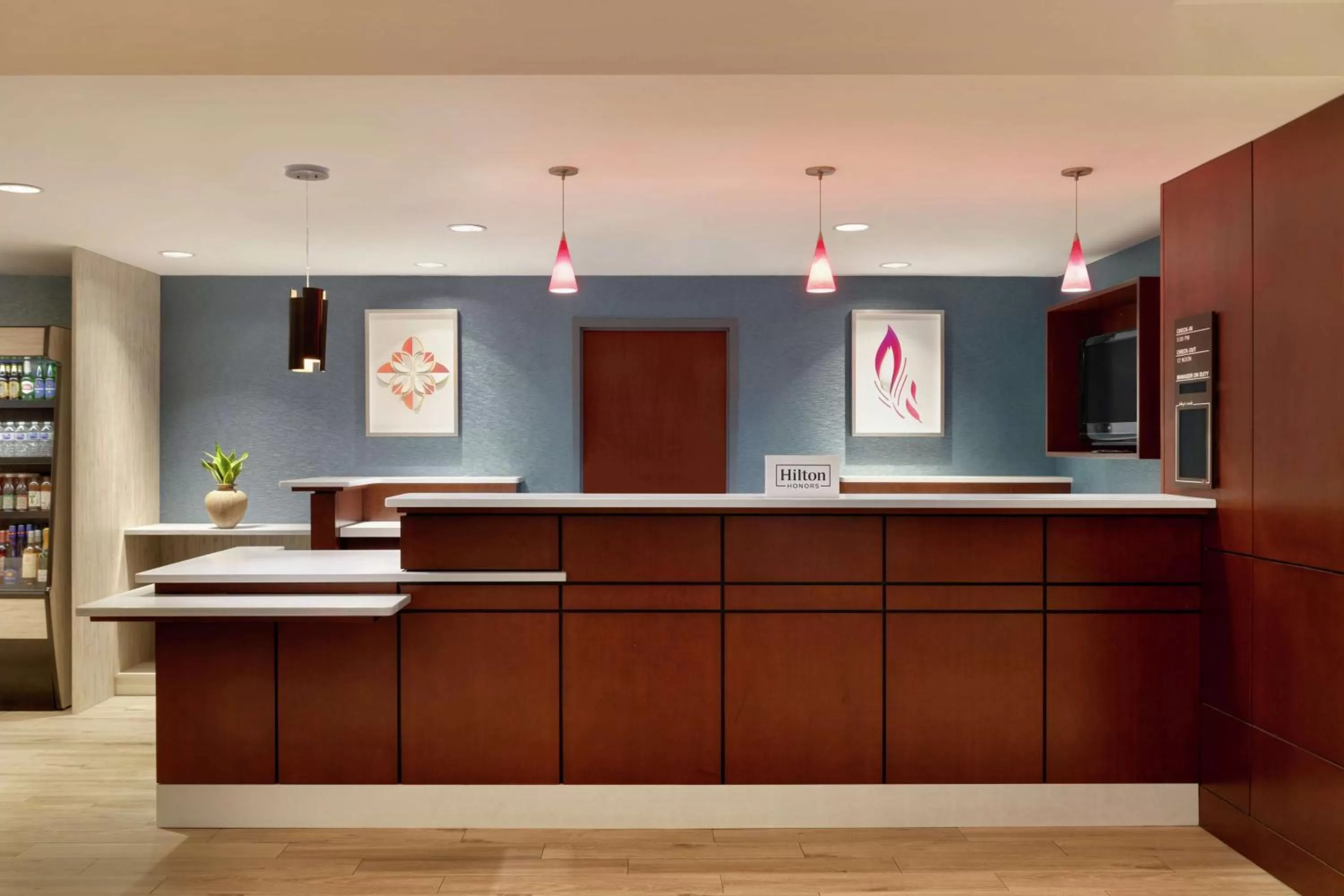 Lobby or reception in Hilton Garden Inn Troy