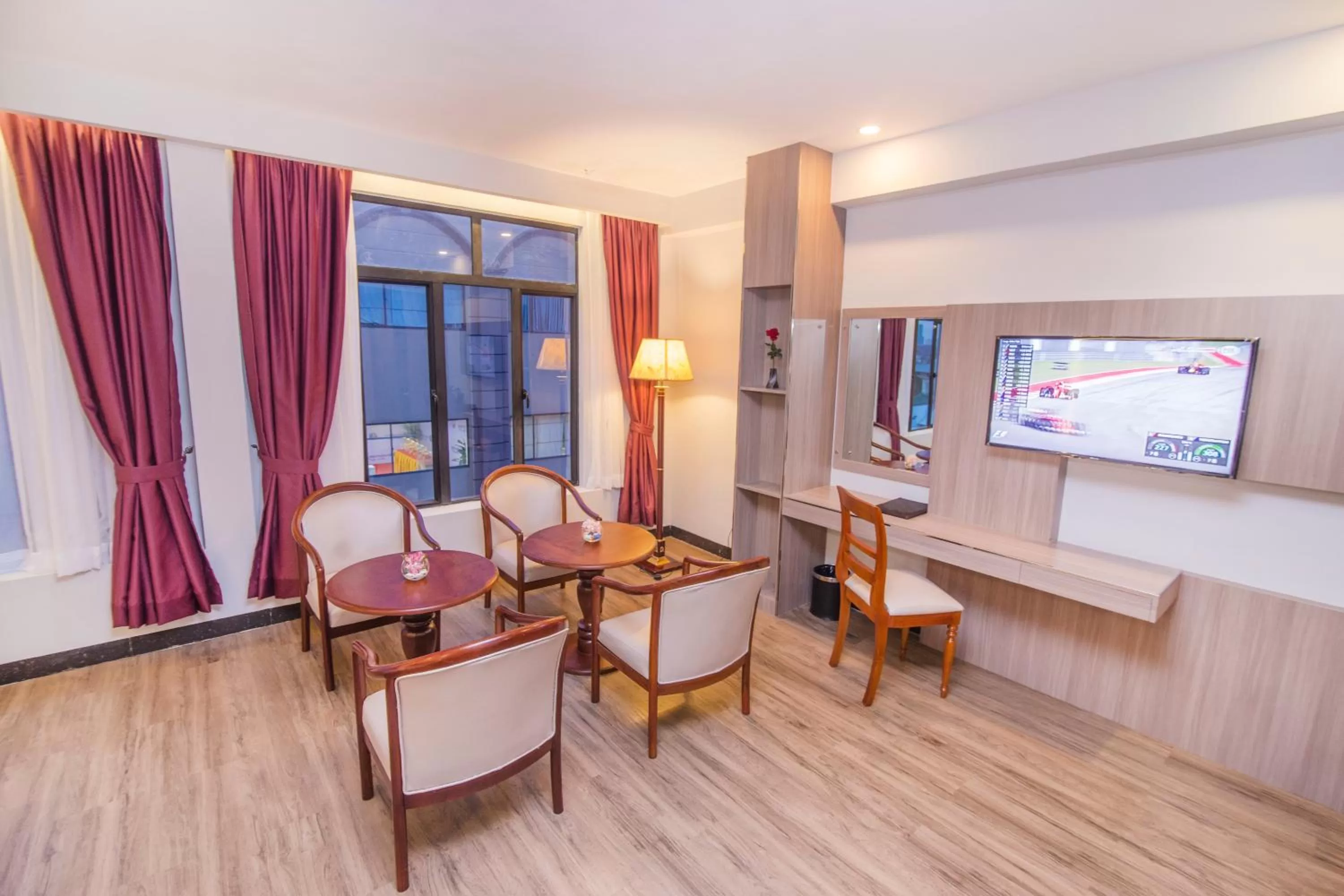 Seating area in New York Hotel